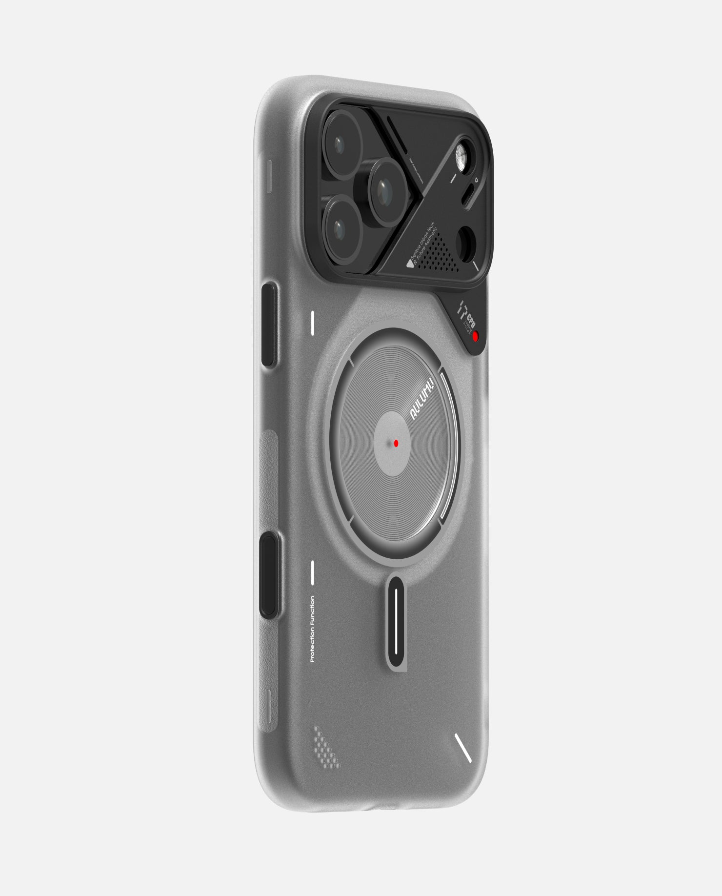 A17 Frosted Case for iPhone 17 Series | Subtle Glow-in-the -Dark | MagSafe