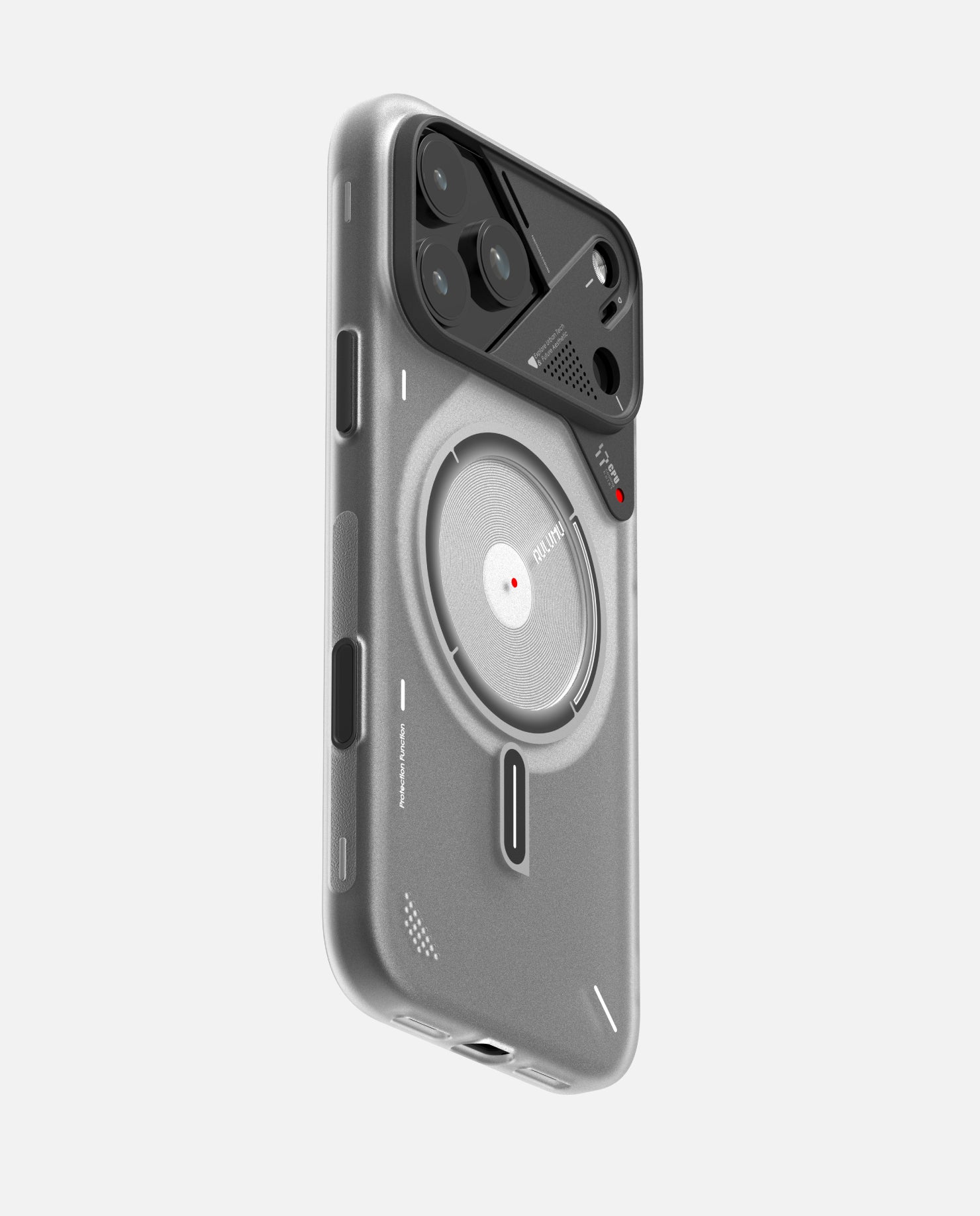 A17 Frosted Case for iPhone 17 Series | Subtle Glow-in-the -Dark | MagSafe