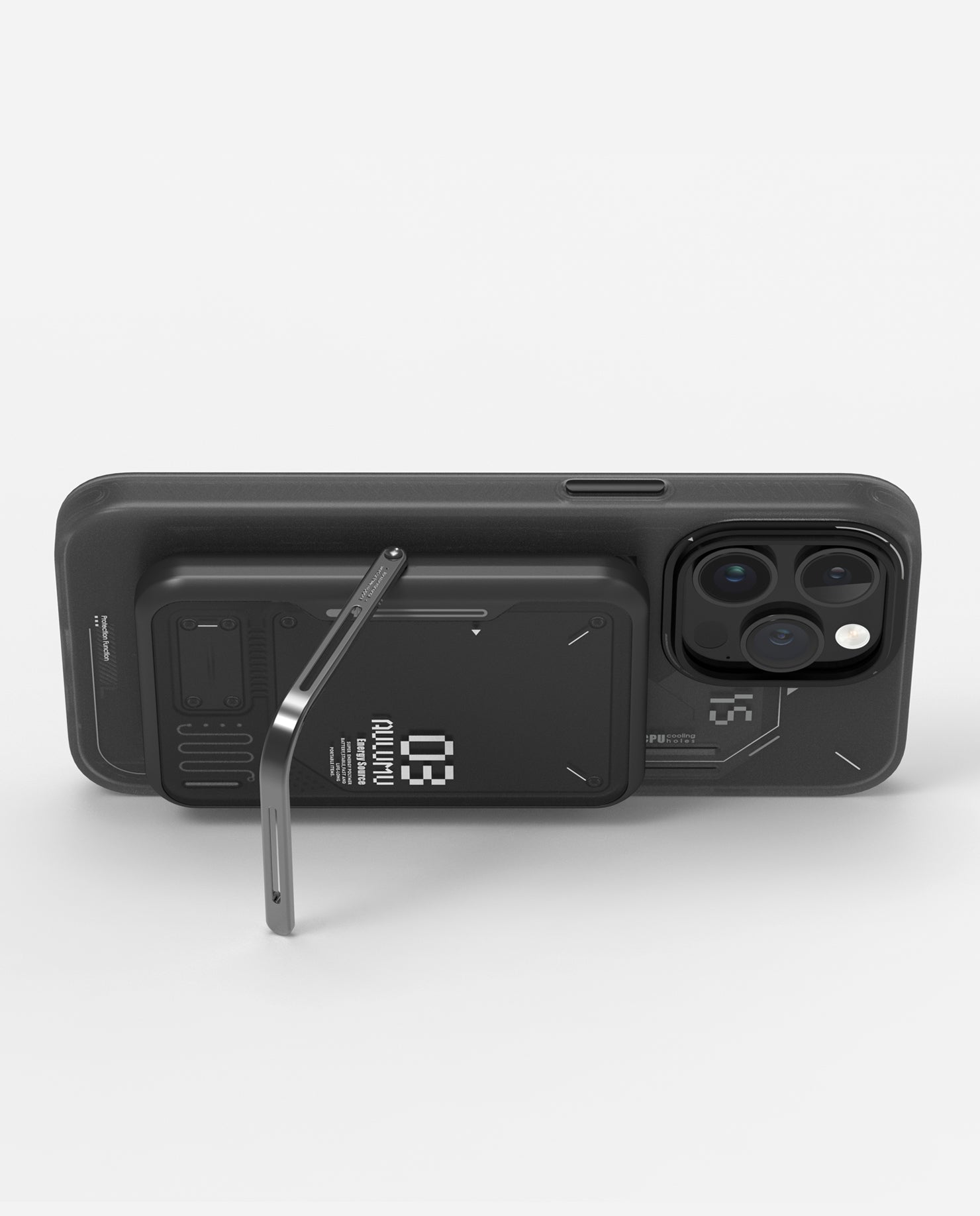 prop up phone horizontally