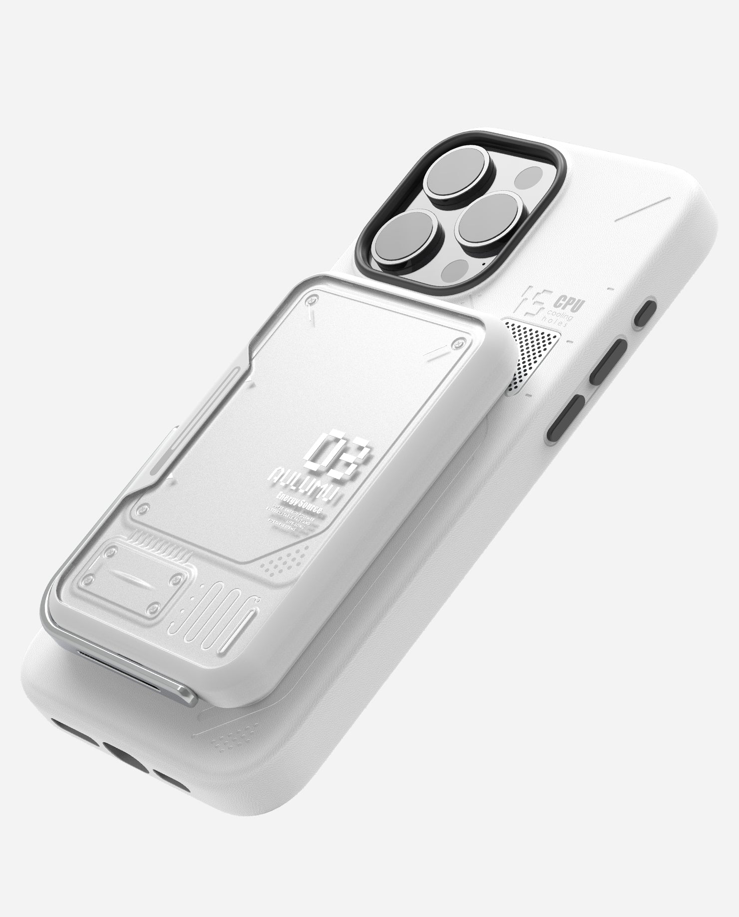 won't block cameras and very compact