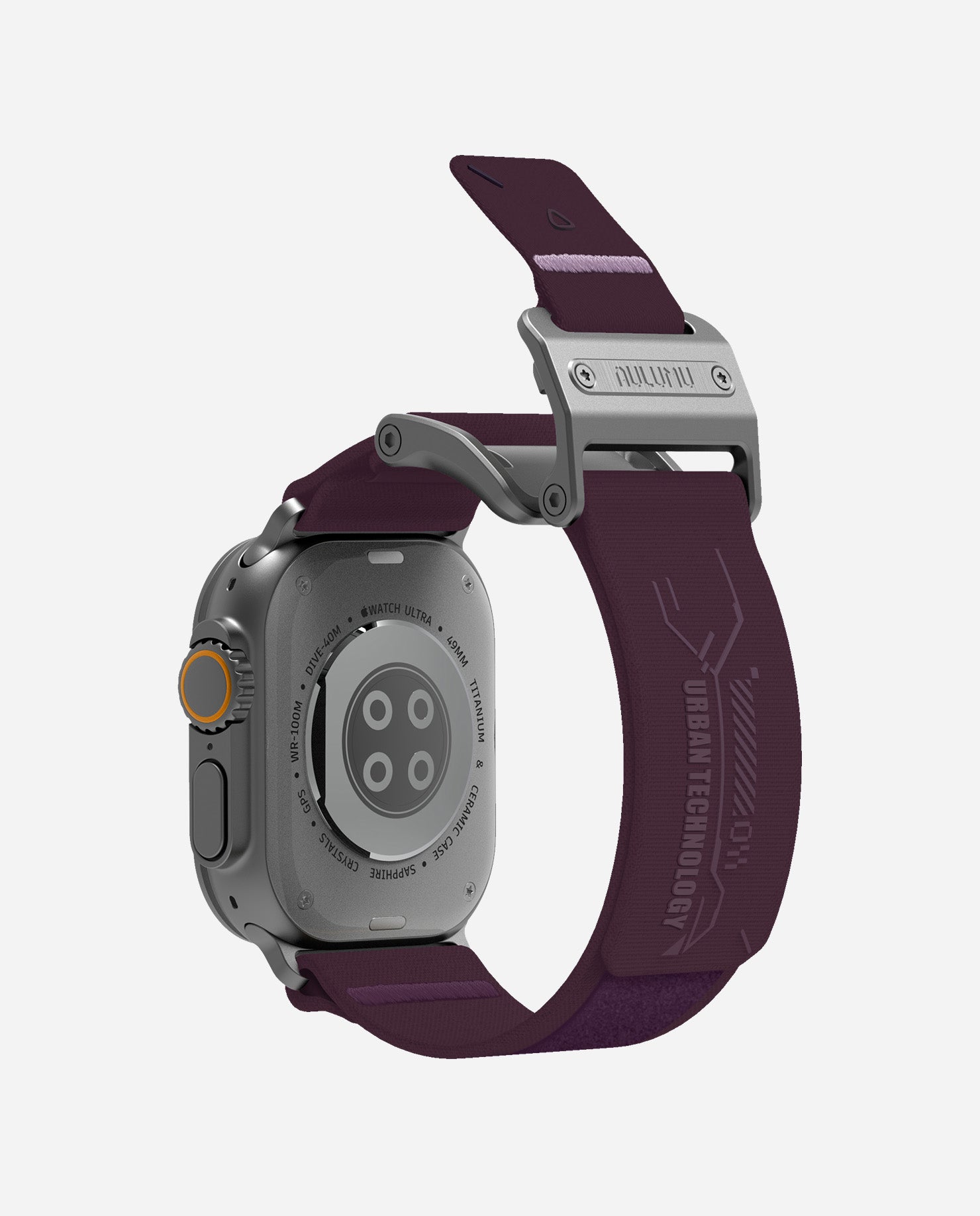 A11 Mag Buckle Slim Band for Apple Watch Series-aulumu