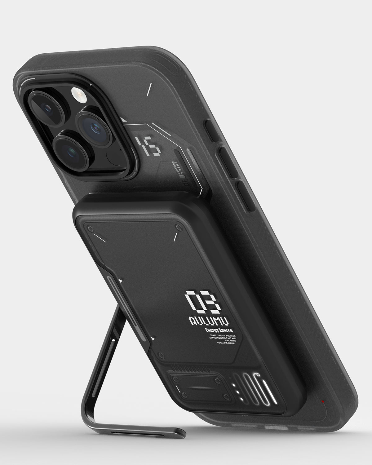 prop up phone vertically