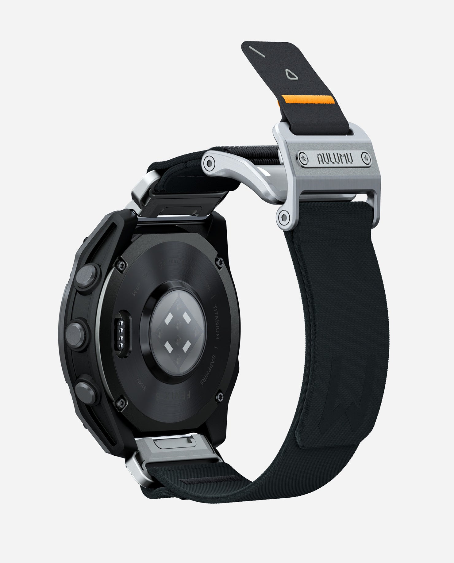 C11 Mag-Buckle Slim Band For Garmin Watch (QuickFit 22mm/26mm)-aulumu