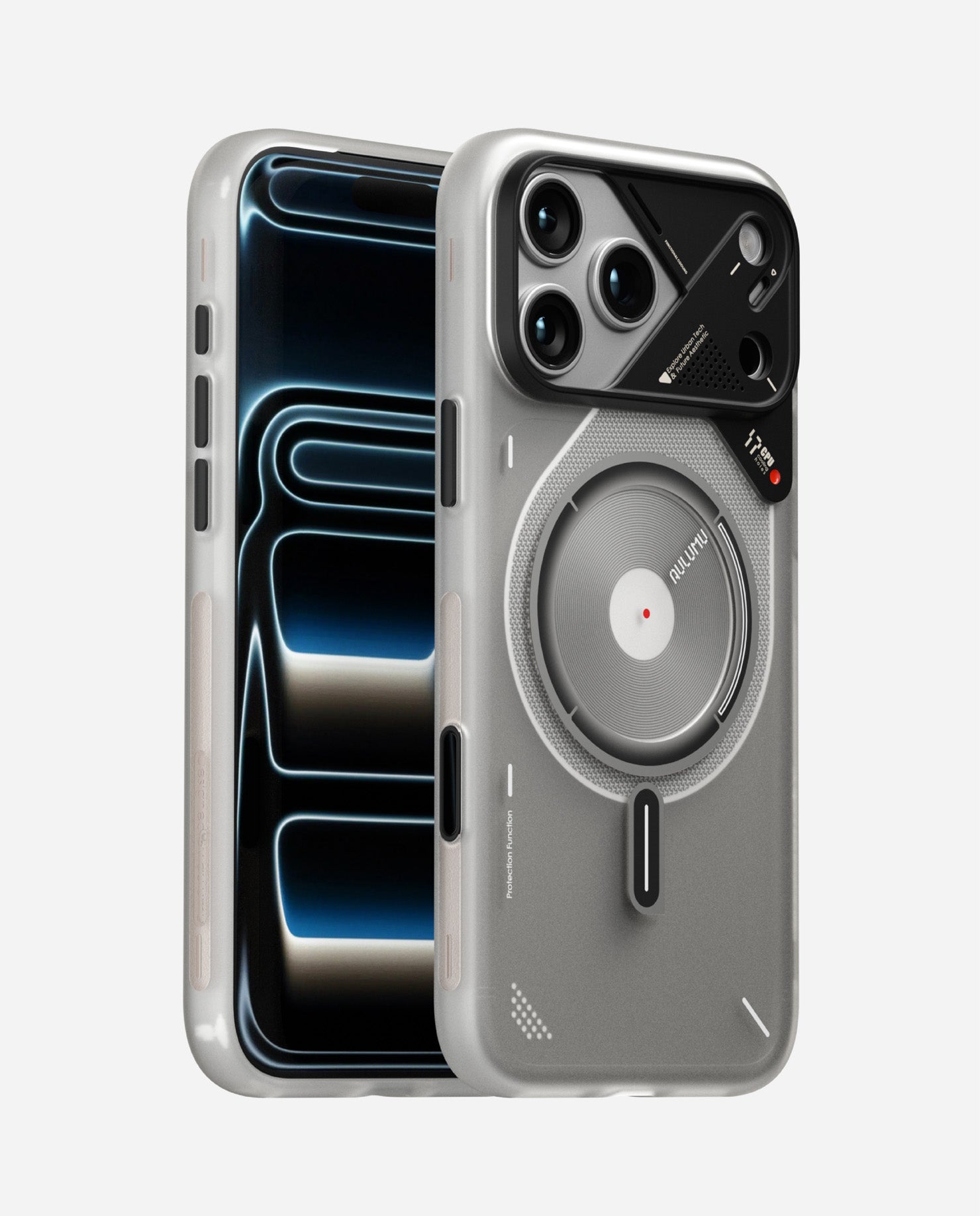 A17 Frosted Case for iPhone 17 Series | Subtle Glow-in-the -Dark | MagSafe