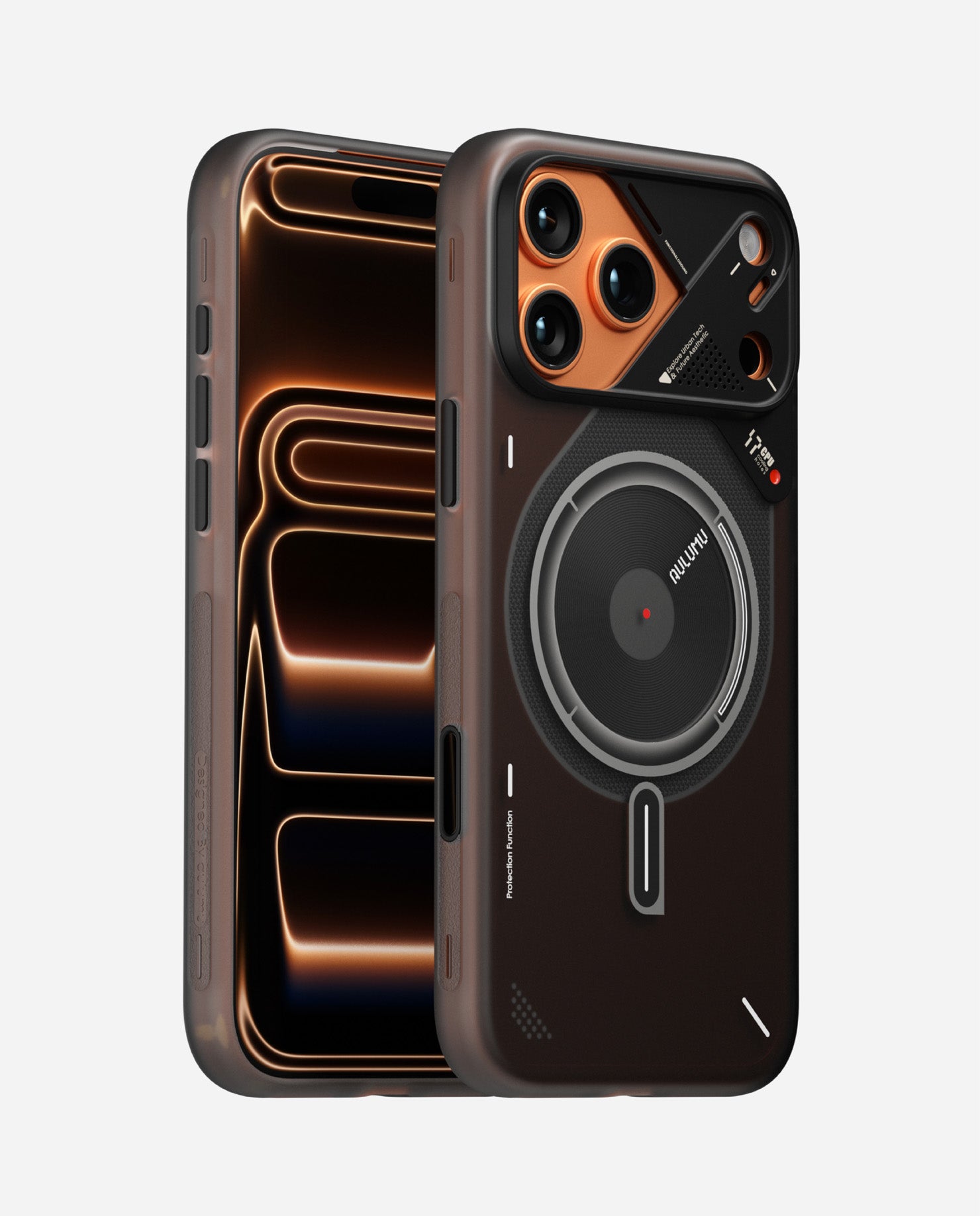 A17 Frosted Case for iPhone 17 Series | Subtle Glow-in-the -Dark | MagSafe