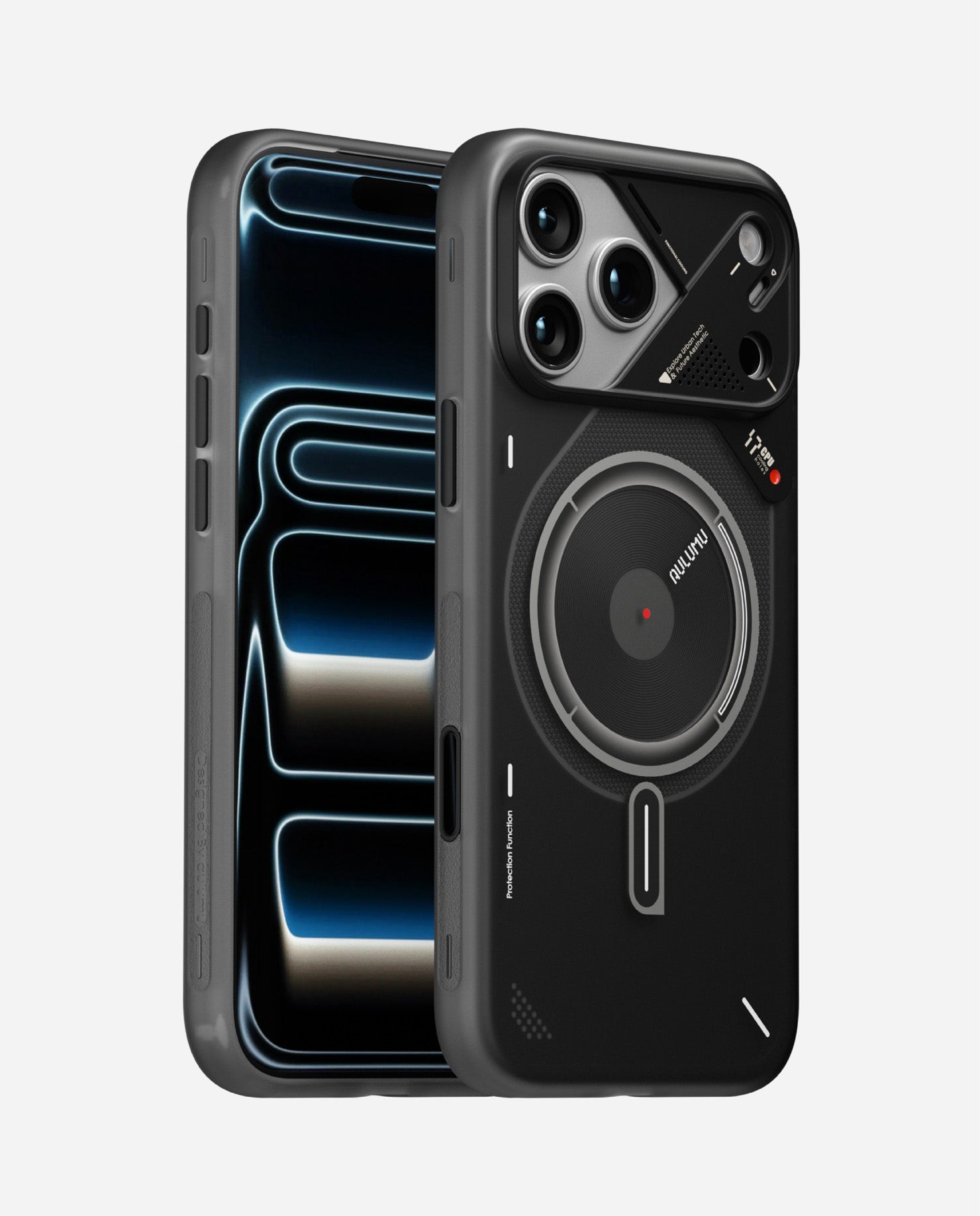 A17 Frosted Case for iPhone 17 Series | Subtle Glow-in-the -Dark | MagSafe