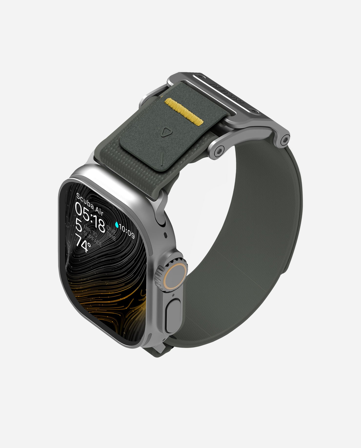 A11 Mag Buckle Slim Band for Apple Watch Series-aulumu