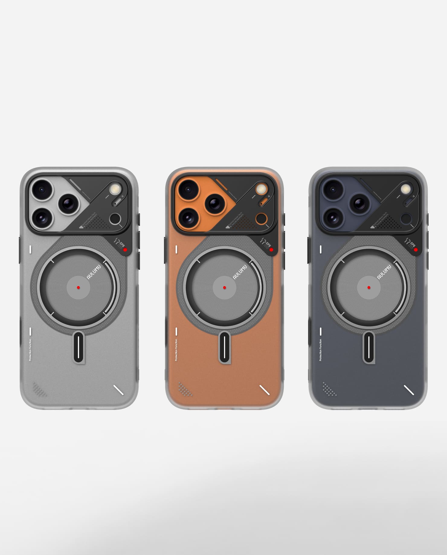 A17 Frosted Case for iPhone 17 Series | Subtle Glow-in-the -Dark | MagSafe