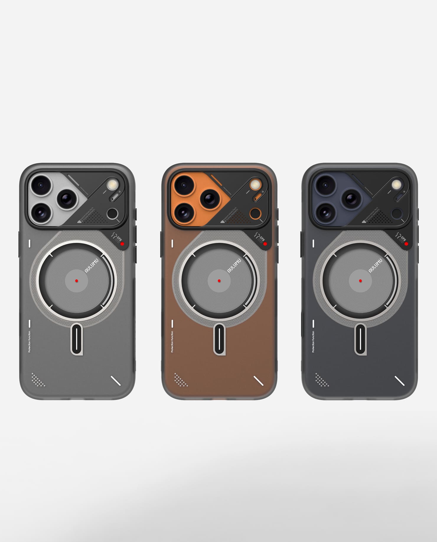 A17 Frosted Case for iPhone 17 Series | Subtle Glow-in-the -Dark | MagSafe