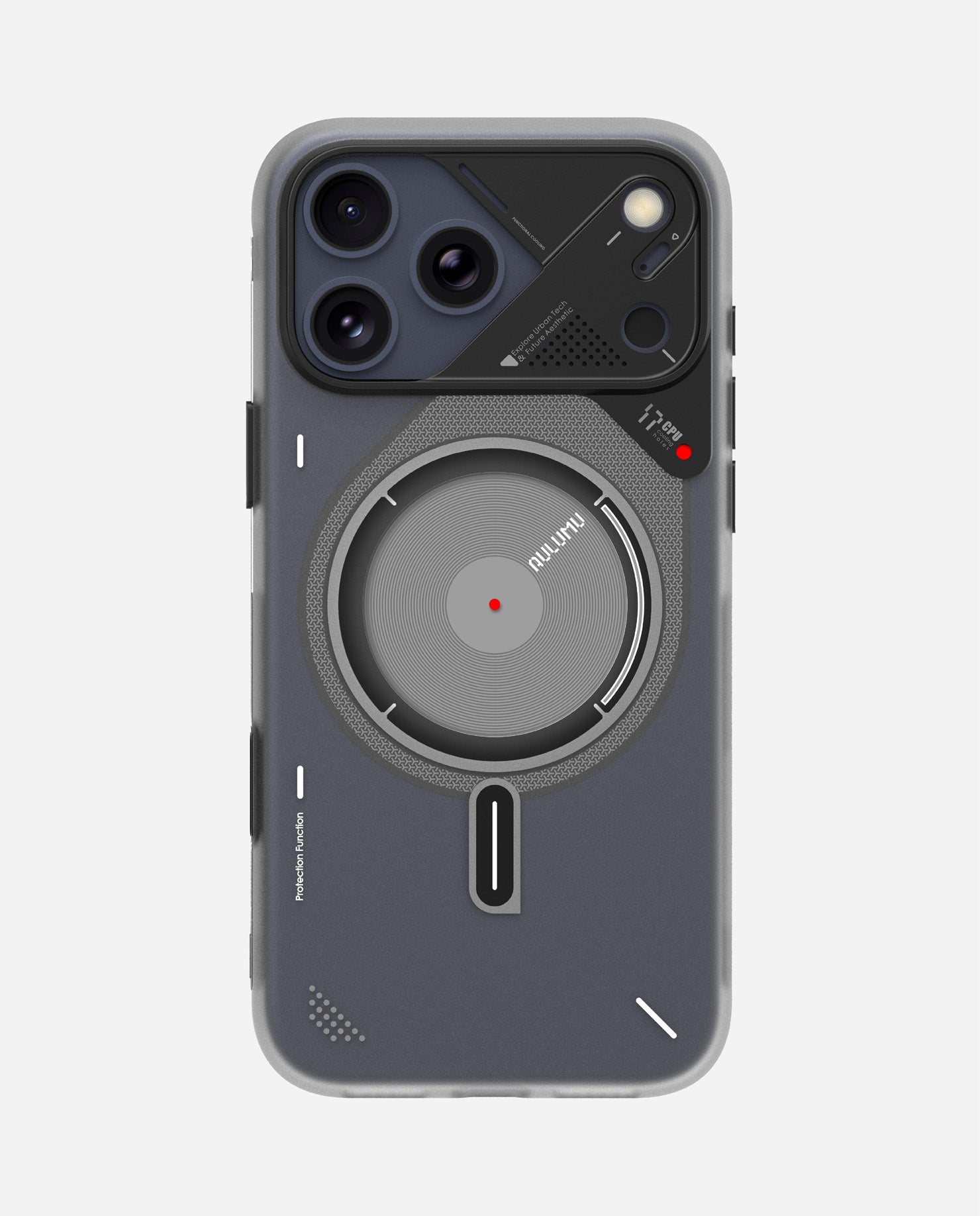 A17 Frosted Case for iPhone 17 Series | Subtle Glow-in-the -Dark | MagSafe