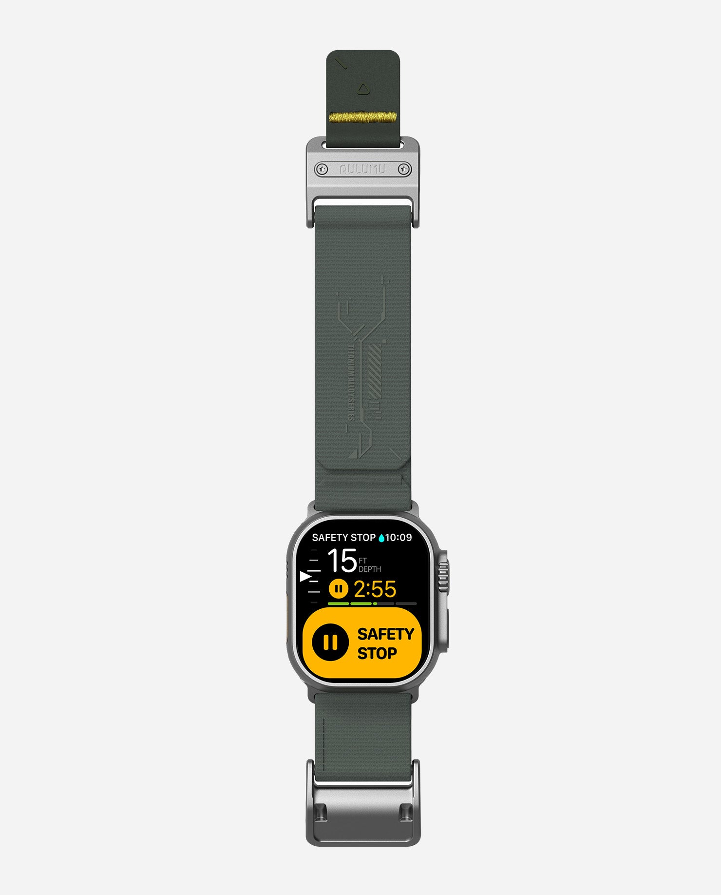 A11 Mag Buckle Slim Band for Apple Watch Series-aulumu