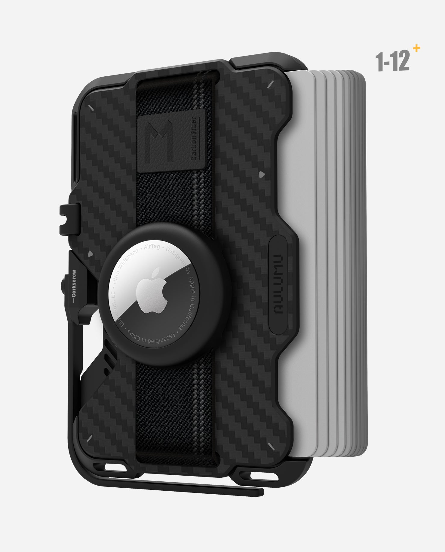 G03 Multi-Tool Magnetic Metal Wallet | Carbon Fiber Cover | MagSafe