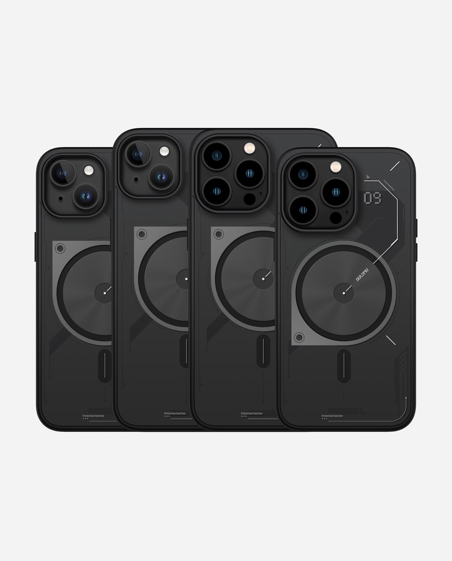 Futuristic Urban Tech Style iphone case