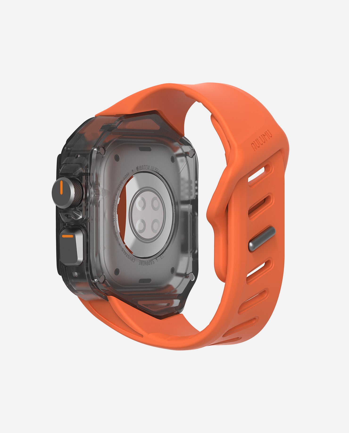 A01 Case with Band for Apple Watch Ultra 1/2/3 | Carbon Fiber Cover | FKM Band