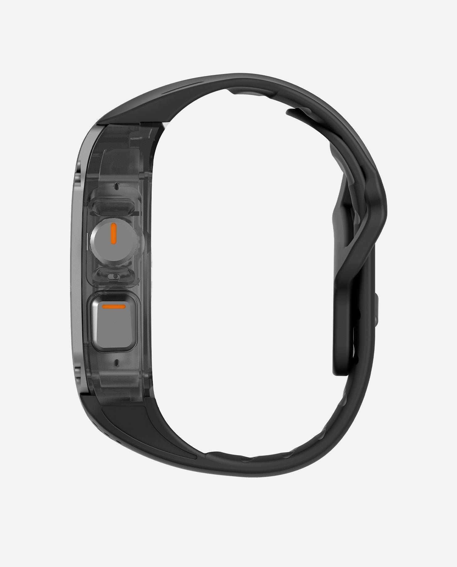 A01 Case with Band for Apple Watch Ultra 1/2/3 | Titanium Cover | FKM Band