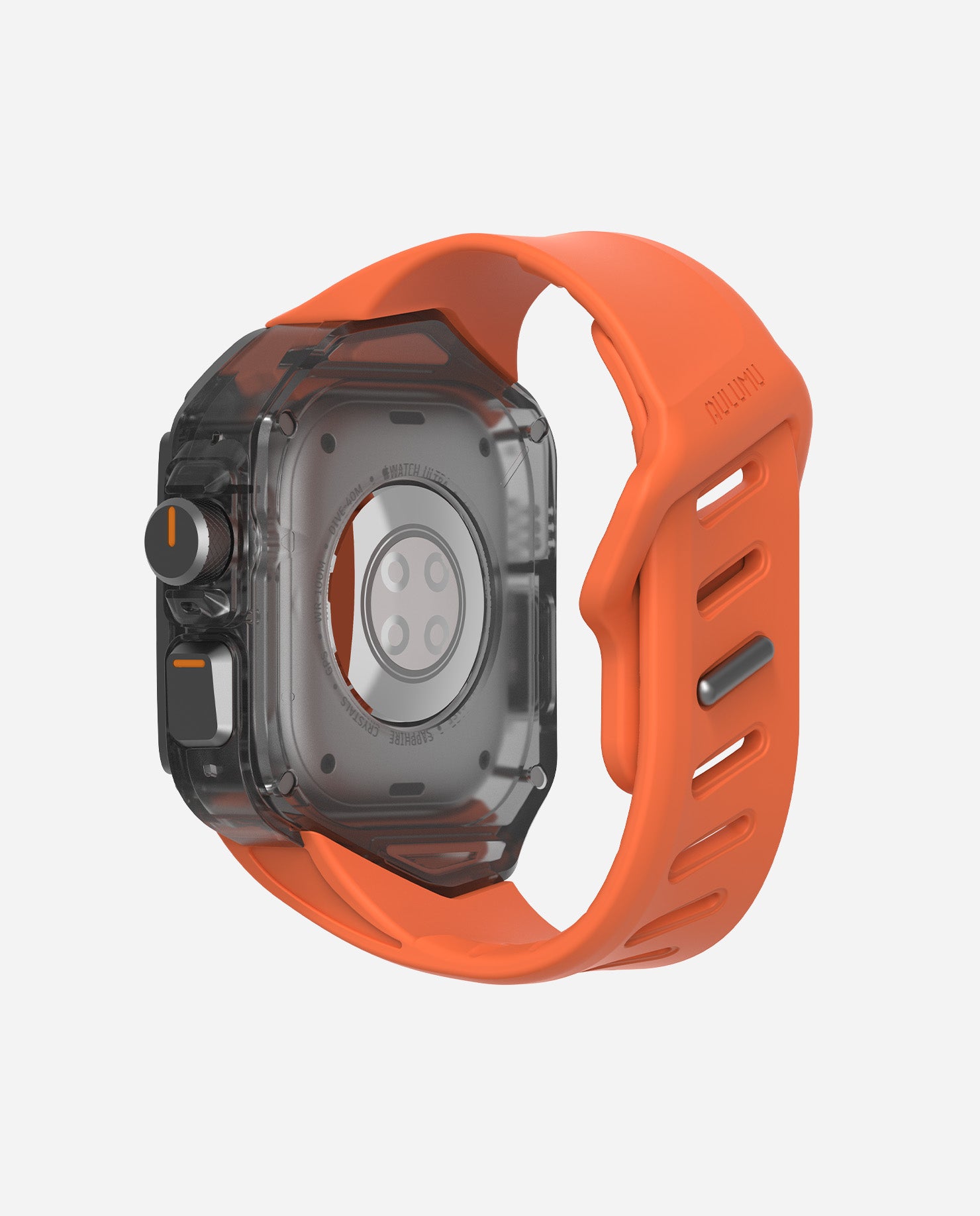 A01 Case with Band for Apple Watch Ultra 1/2/3 | Titanium Cover | FKM Band