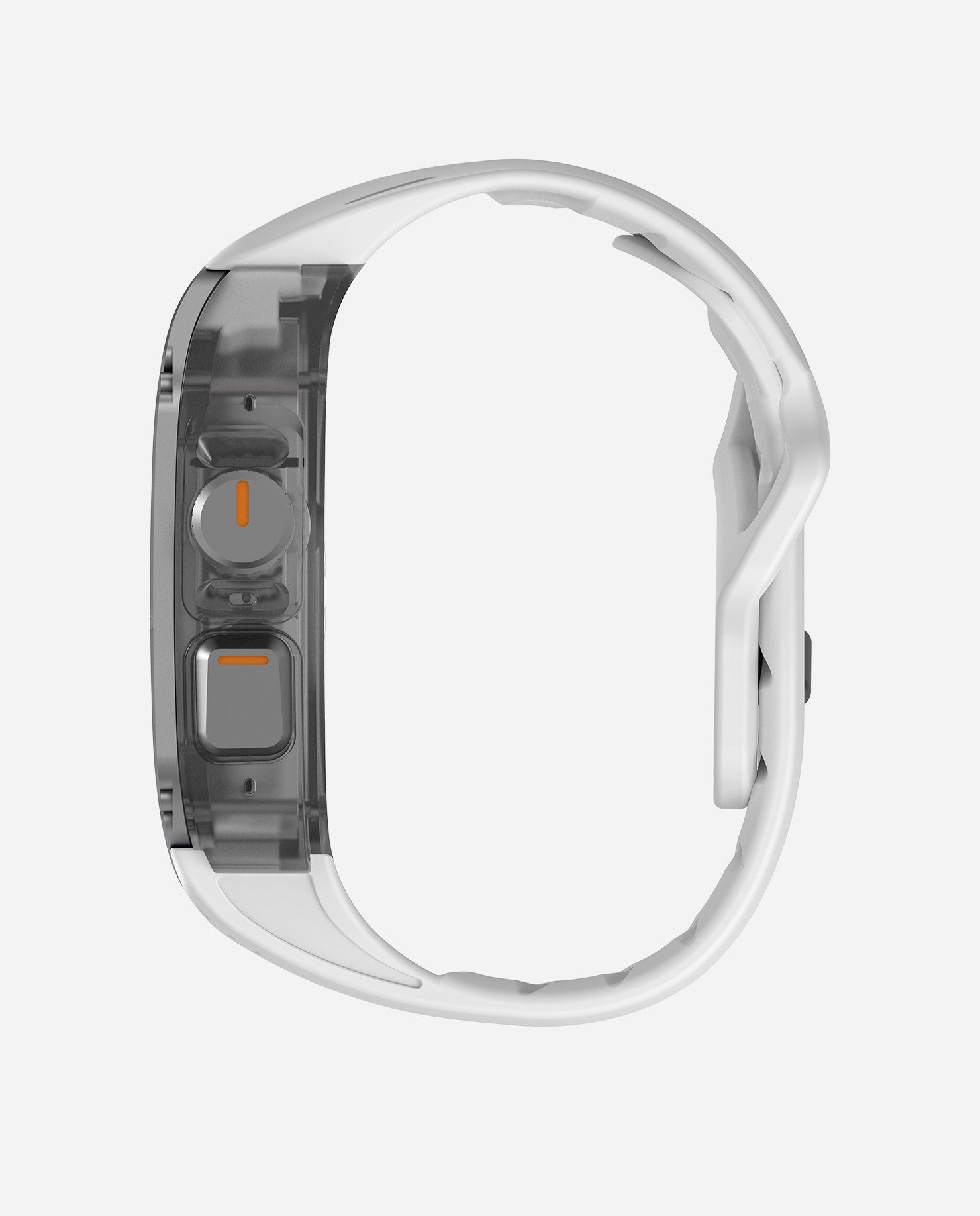 A01 Case with Band for Apple Watch Ultra 1/2/3 | Titanium Cover | FKM Band