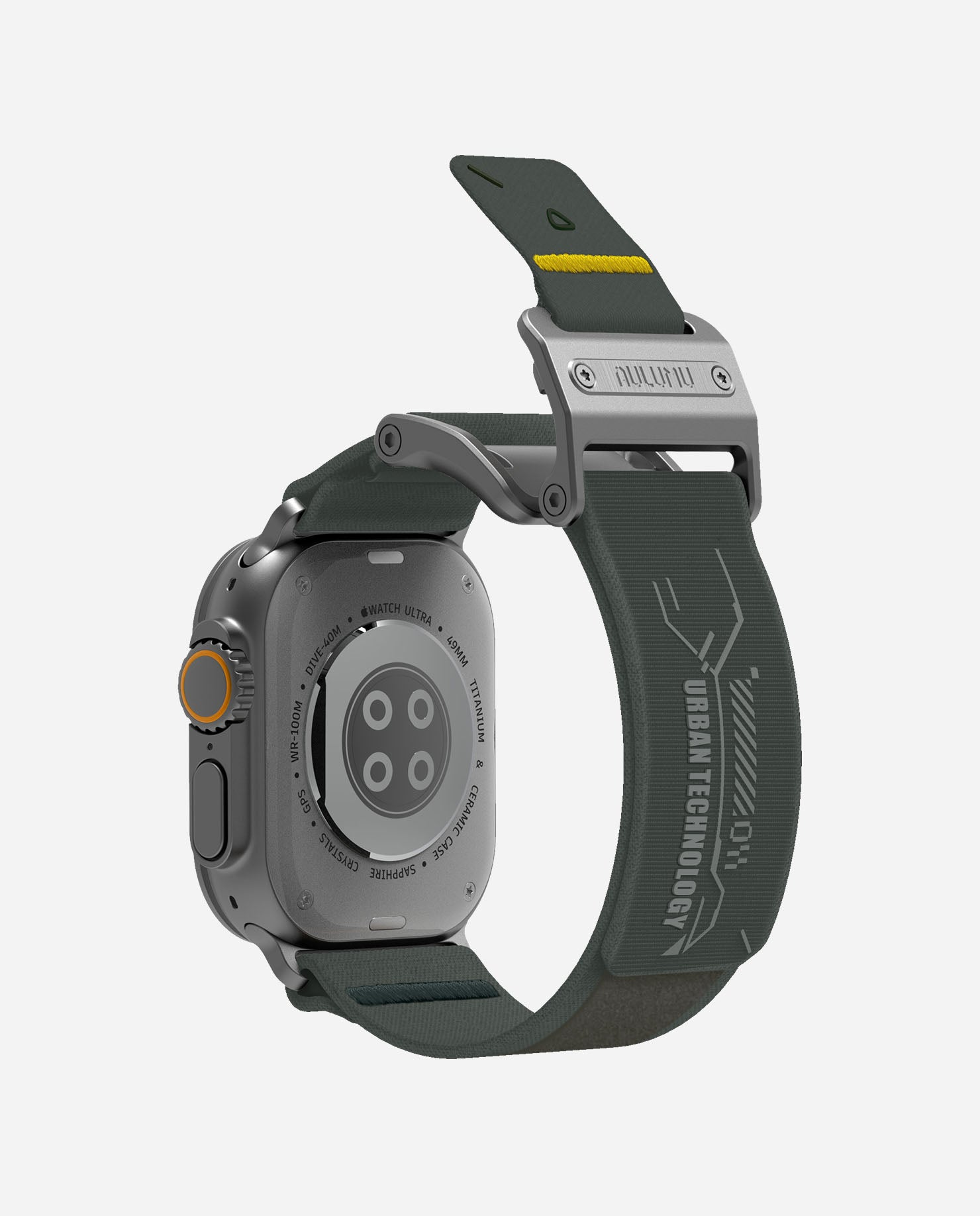 A11 Mag Buckle Slim Band for Apple Watch Series-aulumu