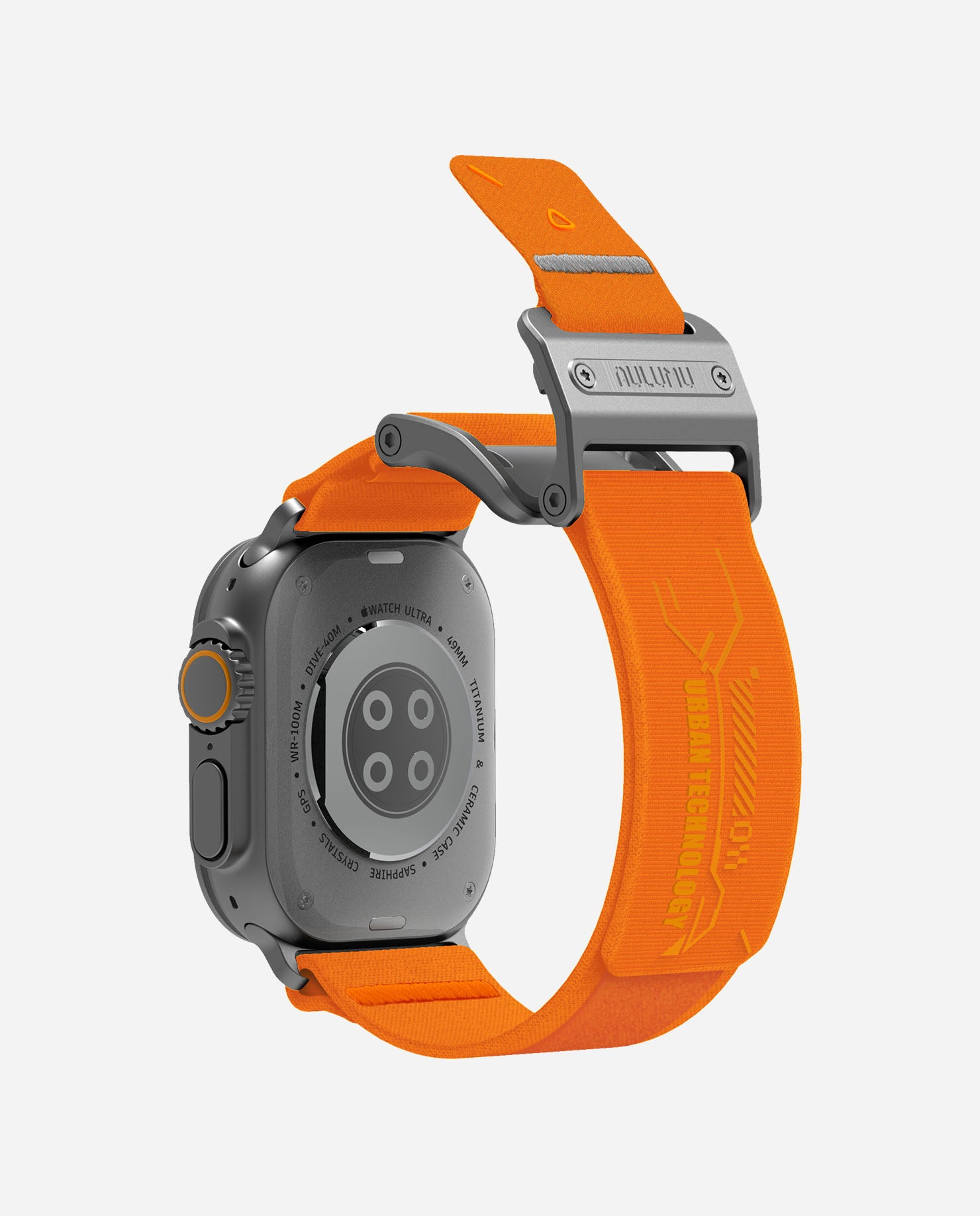 A11 Mag Buckle Slim Band for Apple Watch Series-aulumu