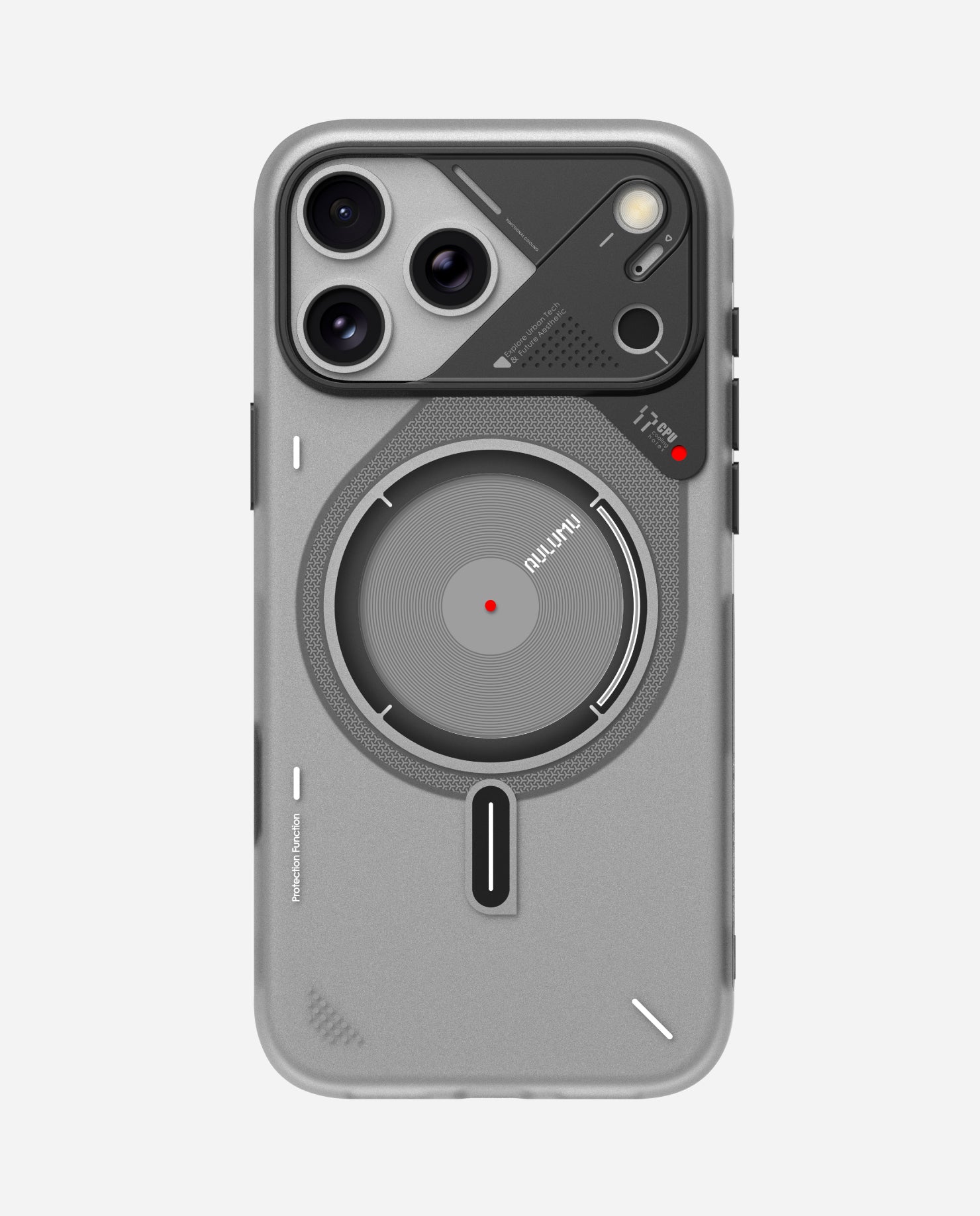 A17 Frosted Case for iPhone 17 Series | Subtle Glow-in-the -Dark | MagSafe