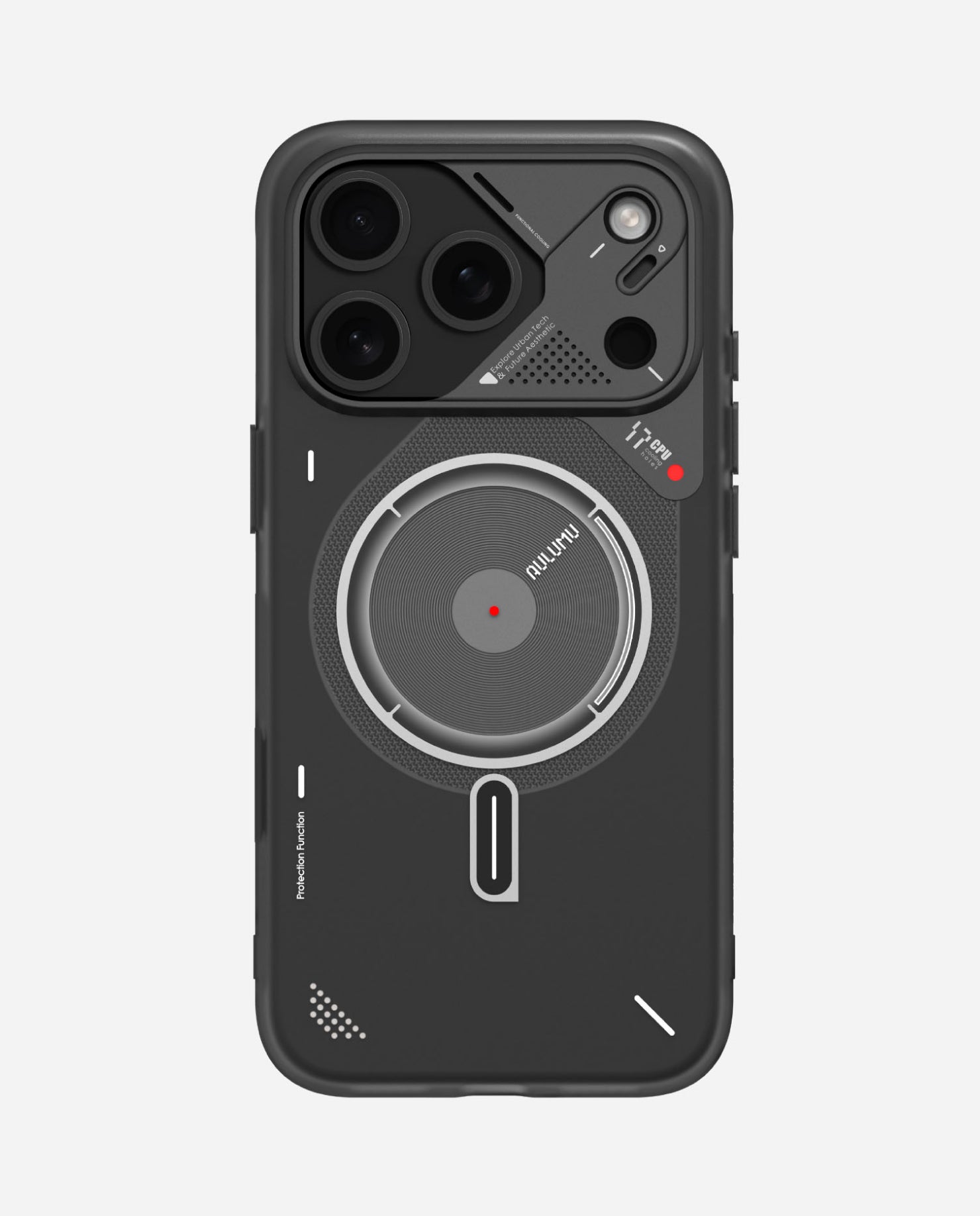 A17 Frosted Case for iPhone 17 Series | Subtle Glow-in-the -Dark | MagSafe