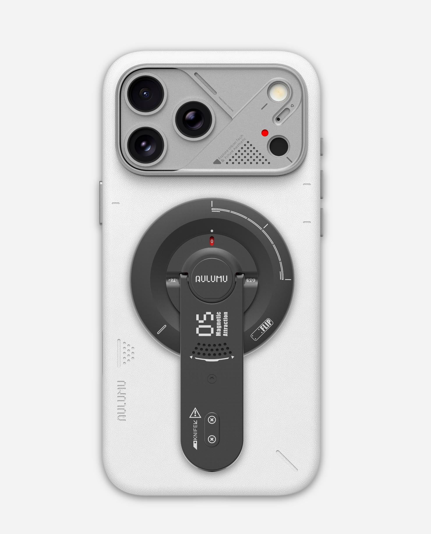 iPhone 17 Pro/Pro Max Vegan Leather Case & G05 Air Next-Gen Hi-Per Magnetic Stand