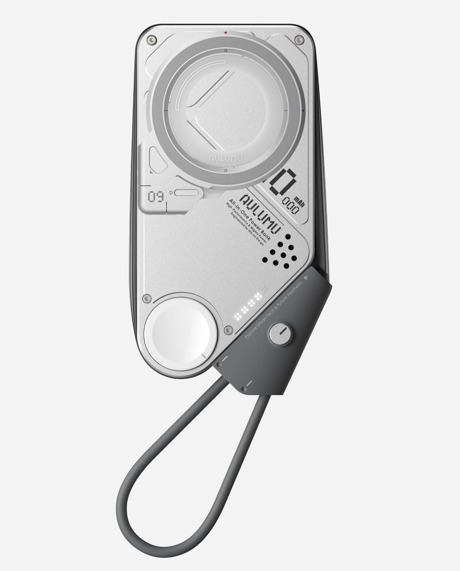 M10 10000mAh Multi-Charging Dual-Mag Power Bank & G09 Infinite 360° MagSafe Stand