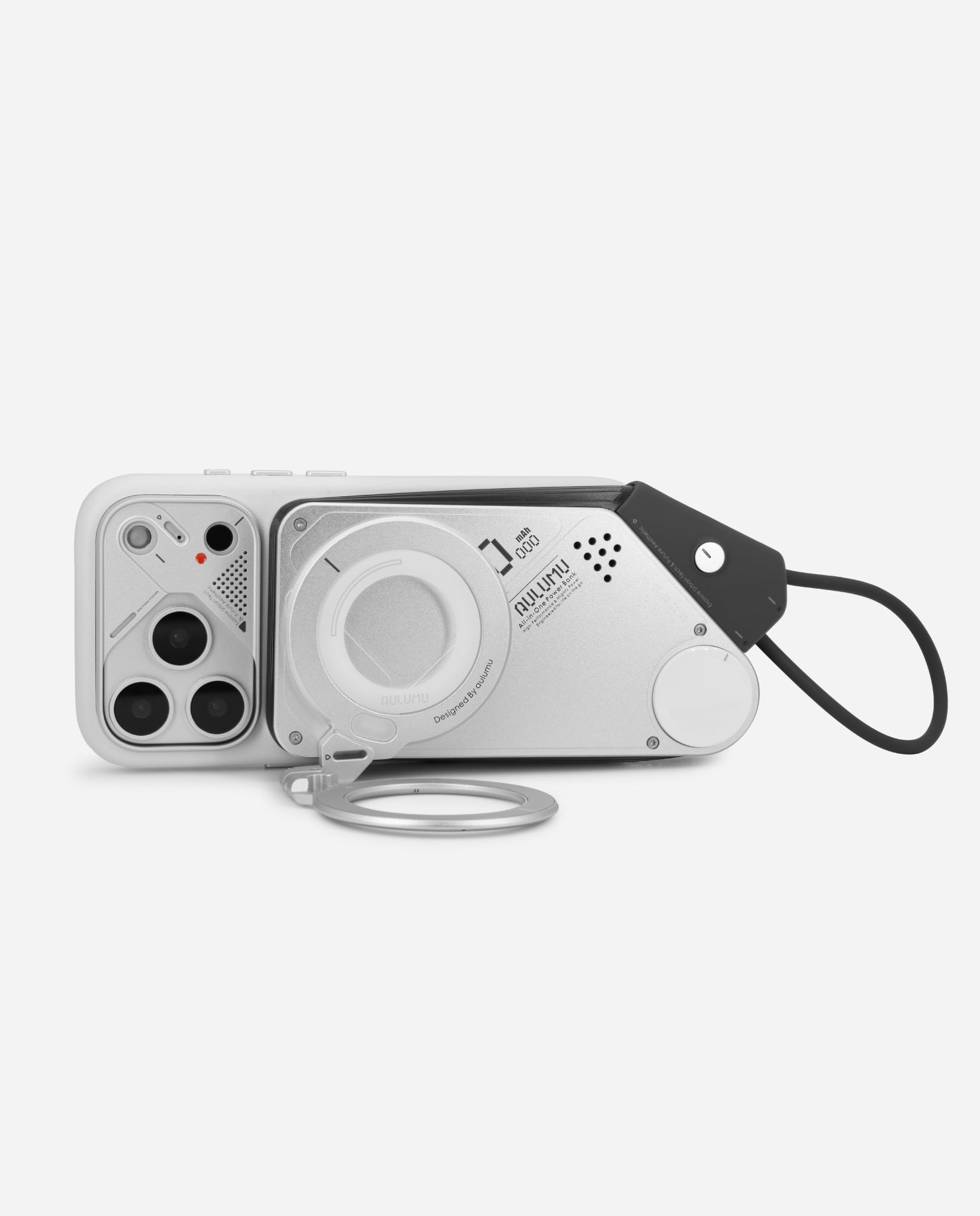 M10 10000mAh Multi-Charging Dual-Mag Power Bank & G09 Infinite 360° MagSafe Stand