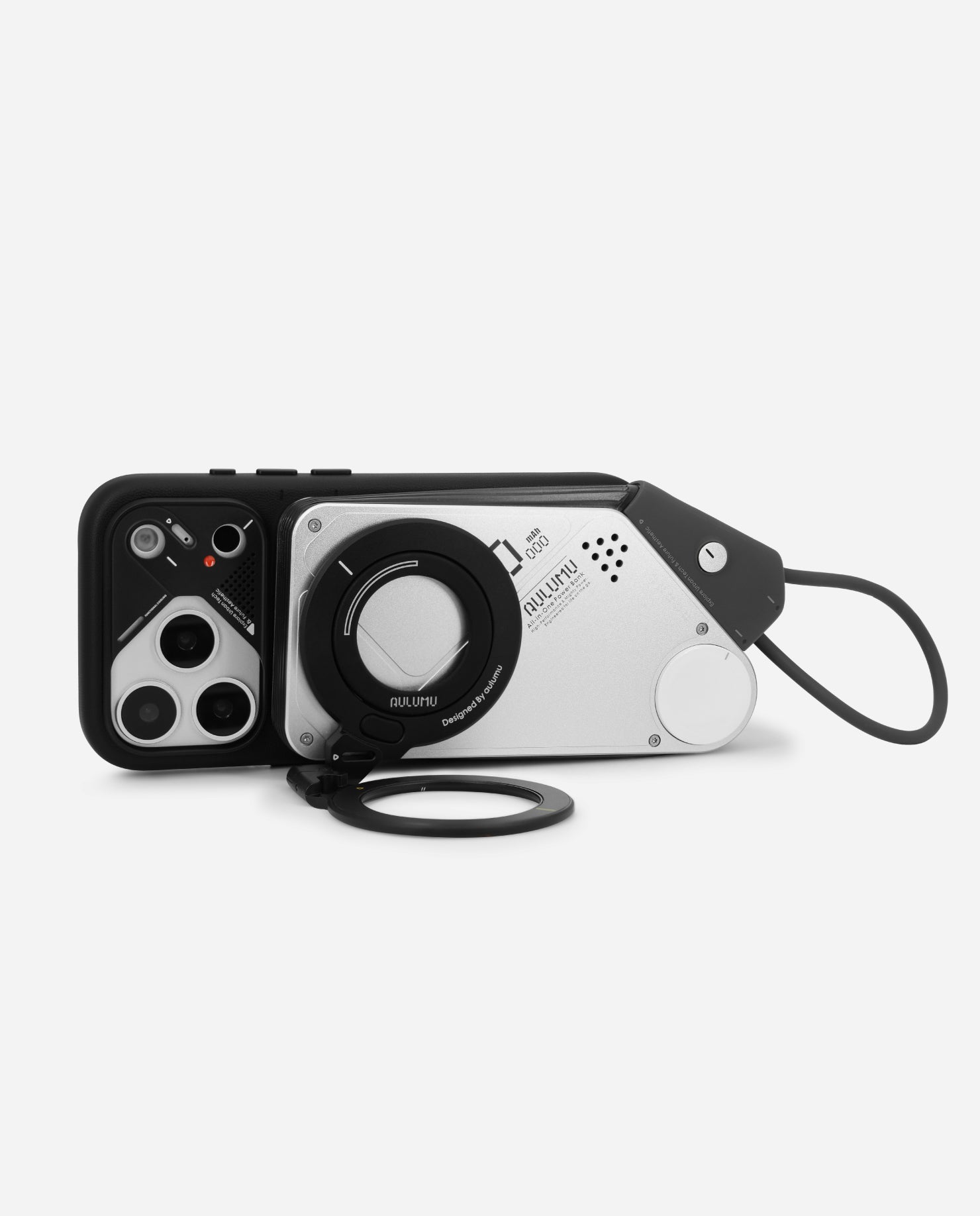 M10 10000mAh Multi-Charging Dual-Mag Power Bank & G09 Infinite 360° MagSafe Stand