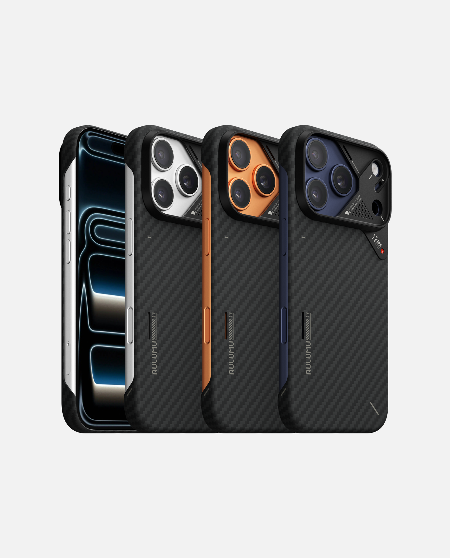 A17 Aramid Fiber Case for iPhone 17 Series | Ultra Slim | MagSafe