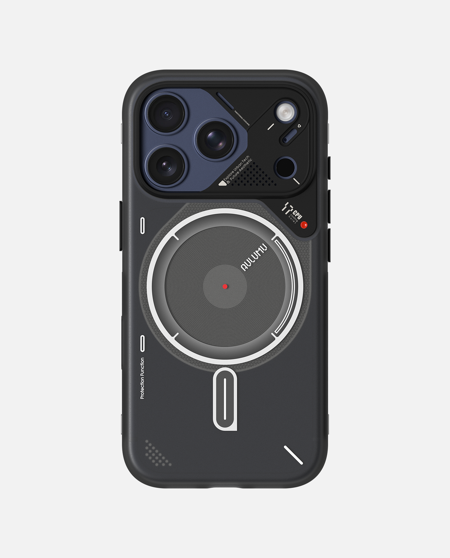 A17 Frosted Case for iPhone 17 Series | Subtle Glow-in-the -Dark | MagSafe