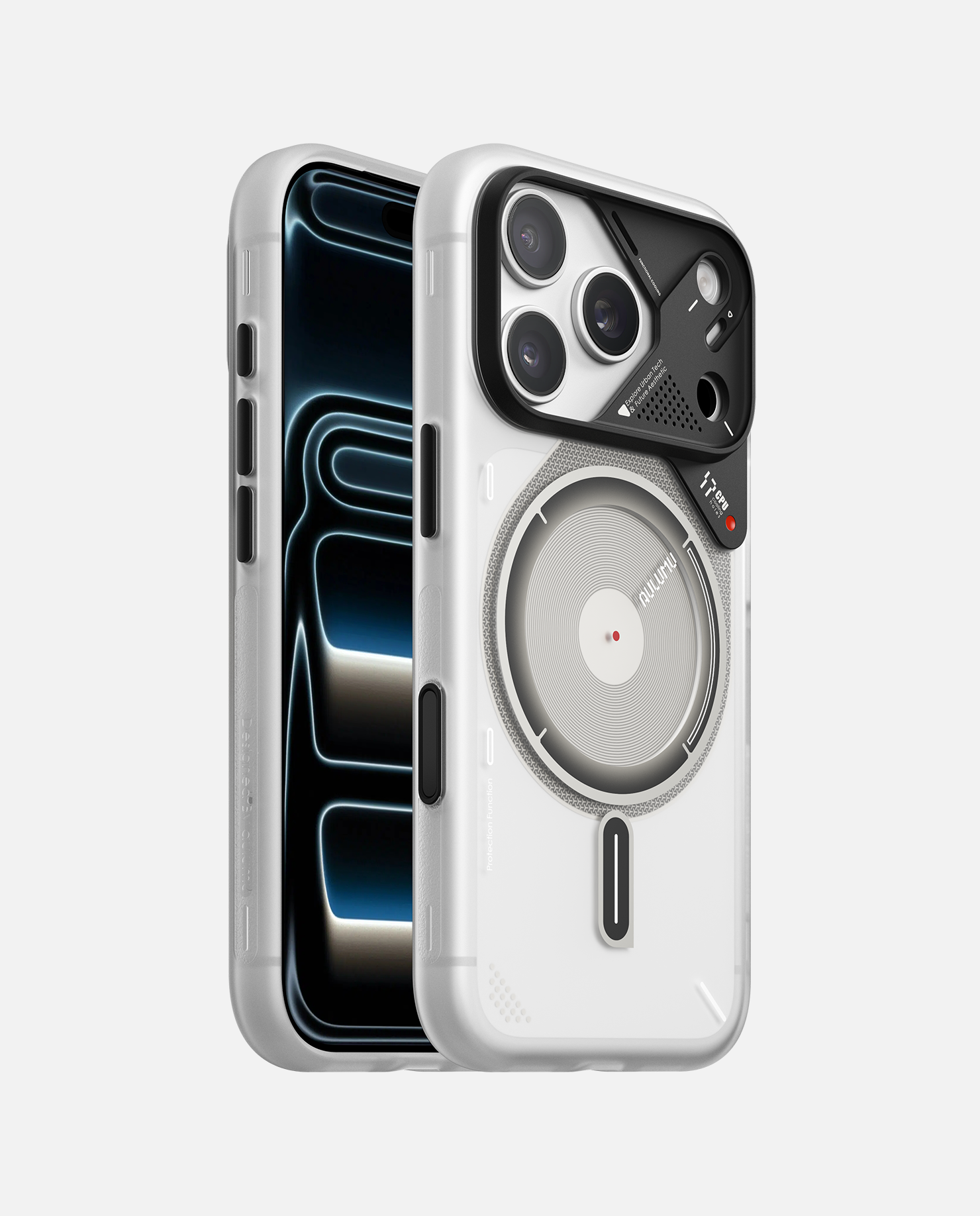 A17 Frosted Case for iPhone 17 Series | Subtle Glow-in-the -Dark