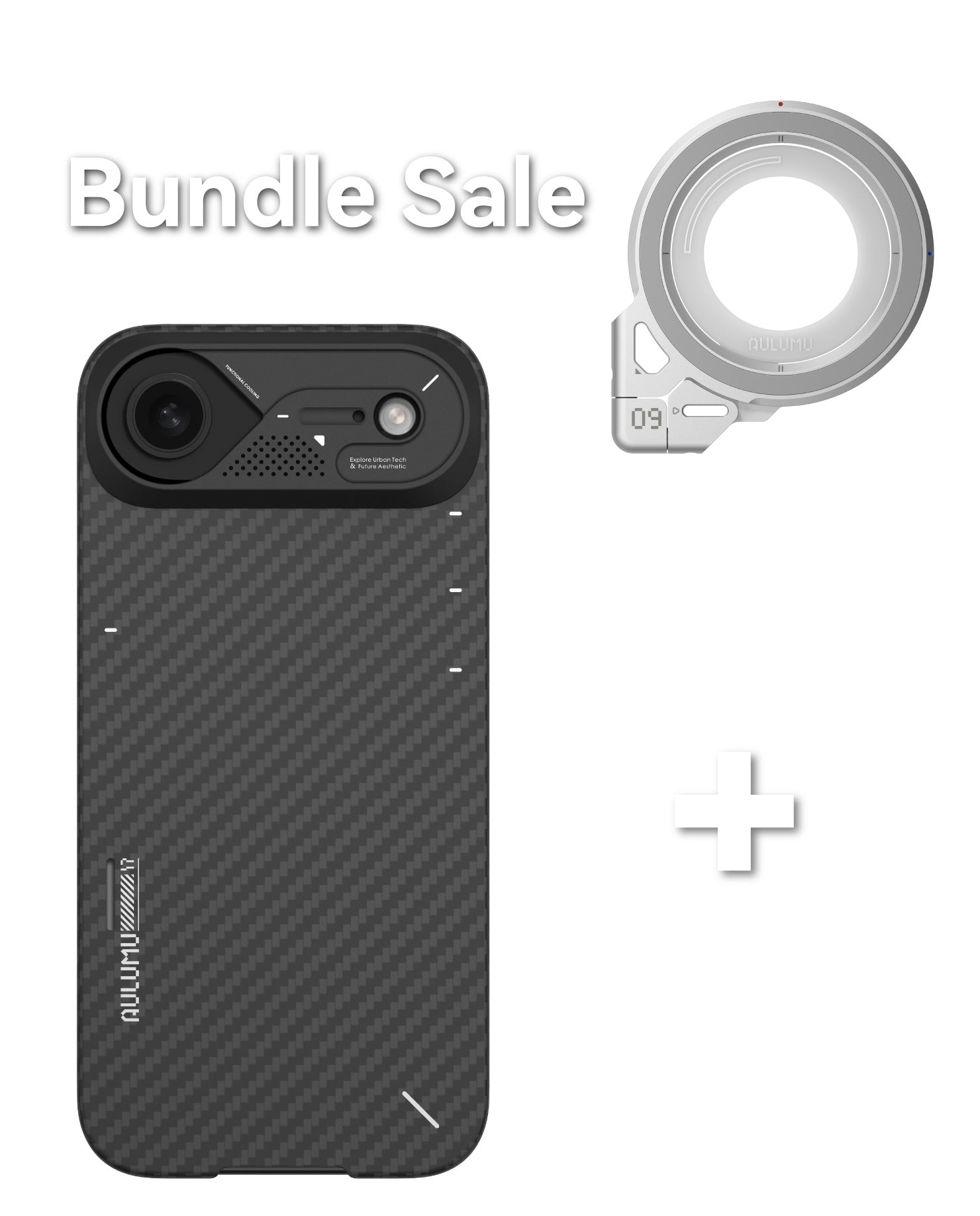 iPhone 17 Series Aramid Fiber Case & G09 Infinite 360° MagSafe Stand