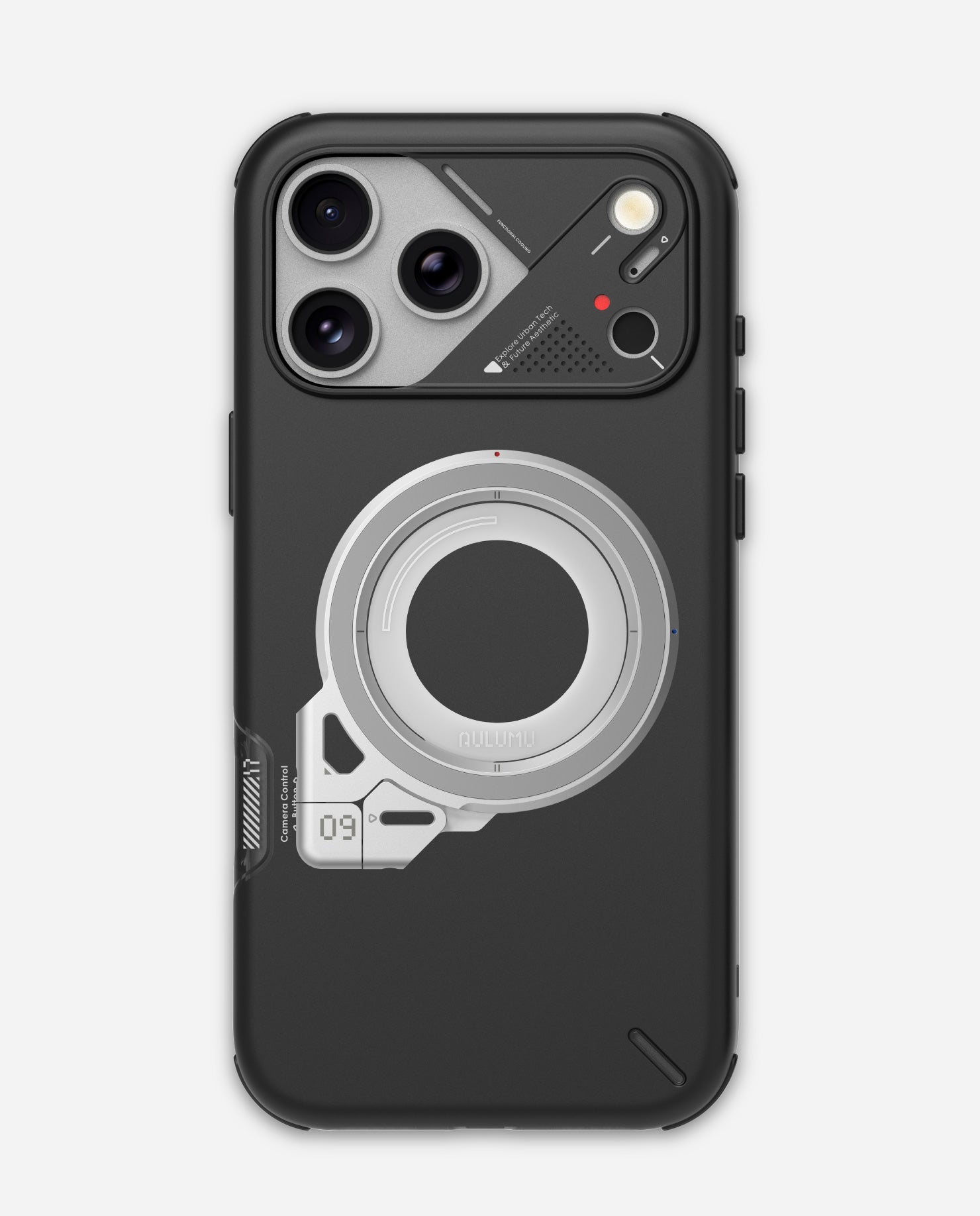 iPhone 17 Series Slim Shockproof Case & G09 Infinite 360° MagSafe Stand