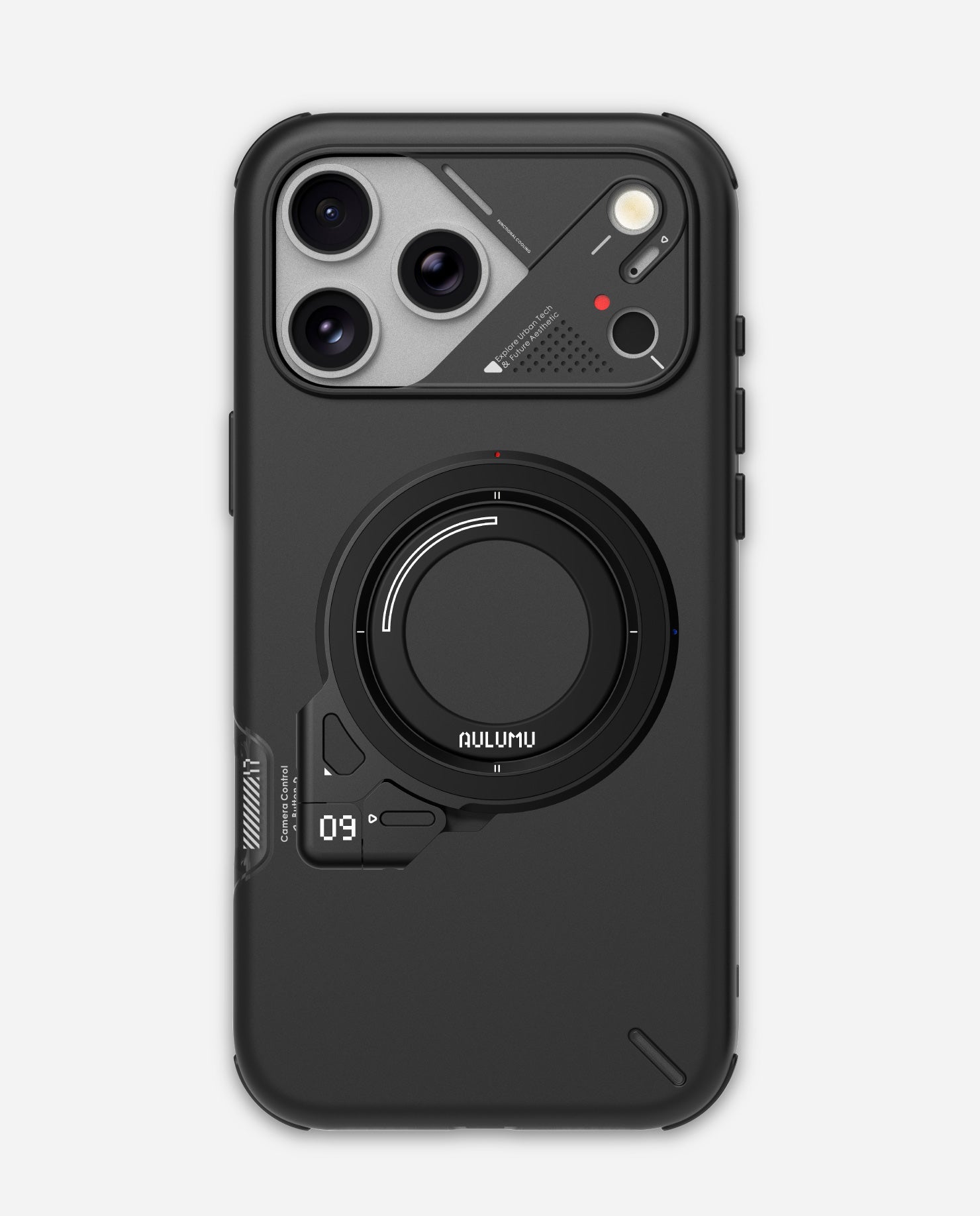 iPhone 17 Series Slim Shockproof Case & G09 Infinite 360° MagSafe Stand