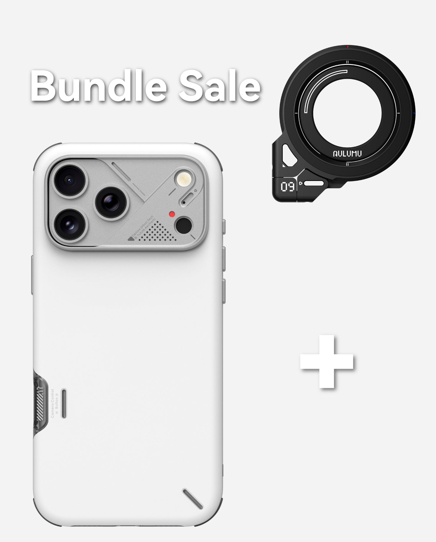 iPhone 17 Series Slim Shockproof Case & G09 Infinite 360° MagSafe Stand