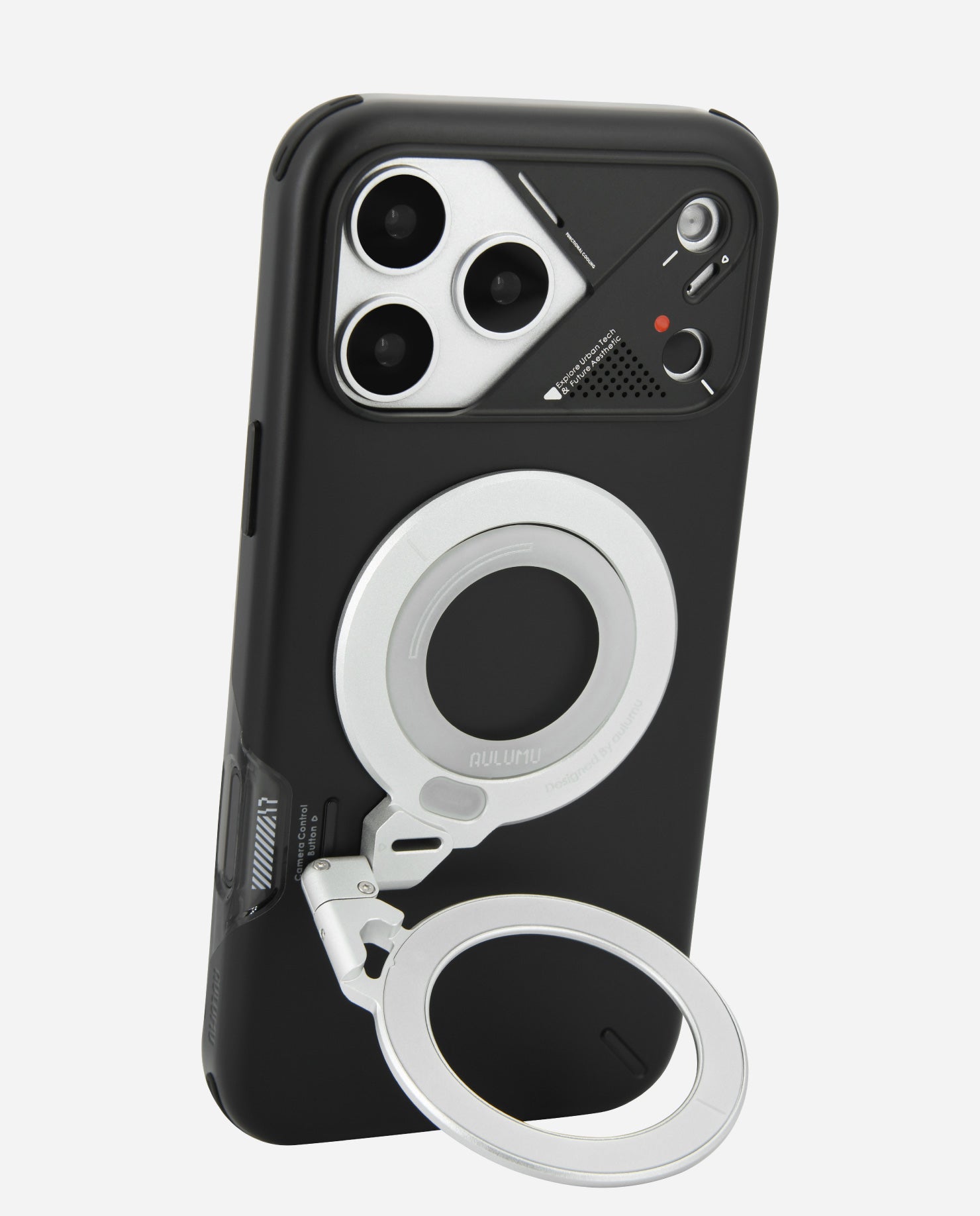 iPhone 17 Series Slim Shockproof Case & G09 Infinite 360° MagSafe Stand