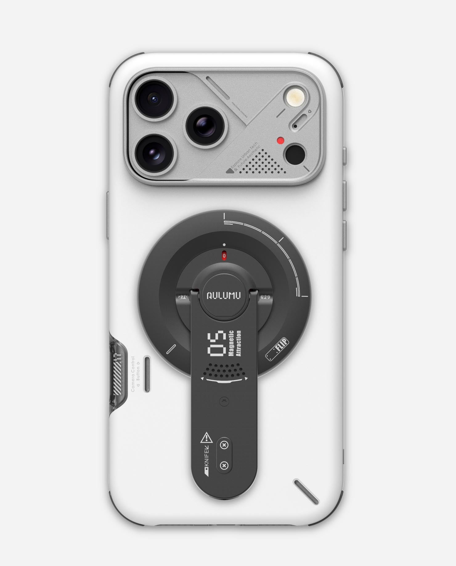 iPhone 17 Pro / Pro Max Slim Shockproof Case & G05 Air Next-Gen Hi-Per Magnetic Stand
