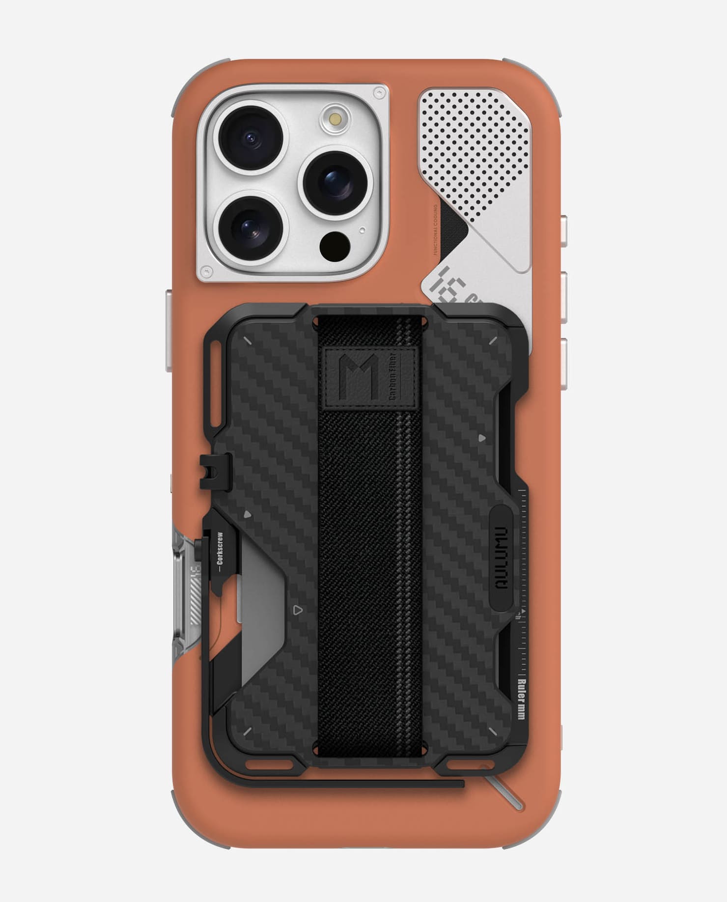 A16 Slim Shockproof Case & G03 Carbon Fiber Cover Wallet Bundle