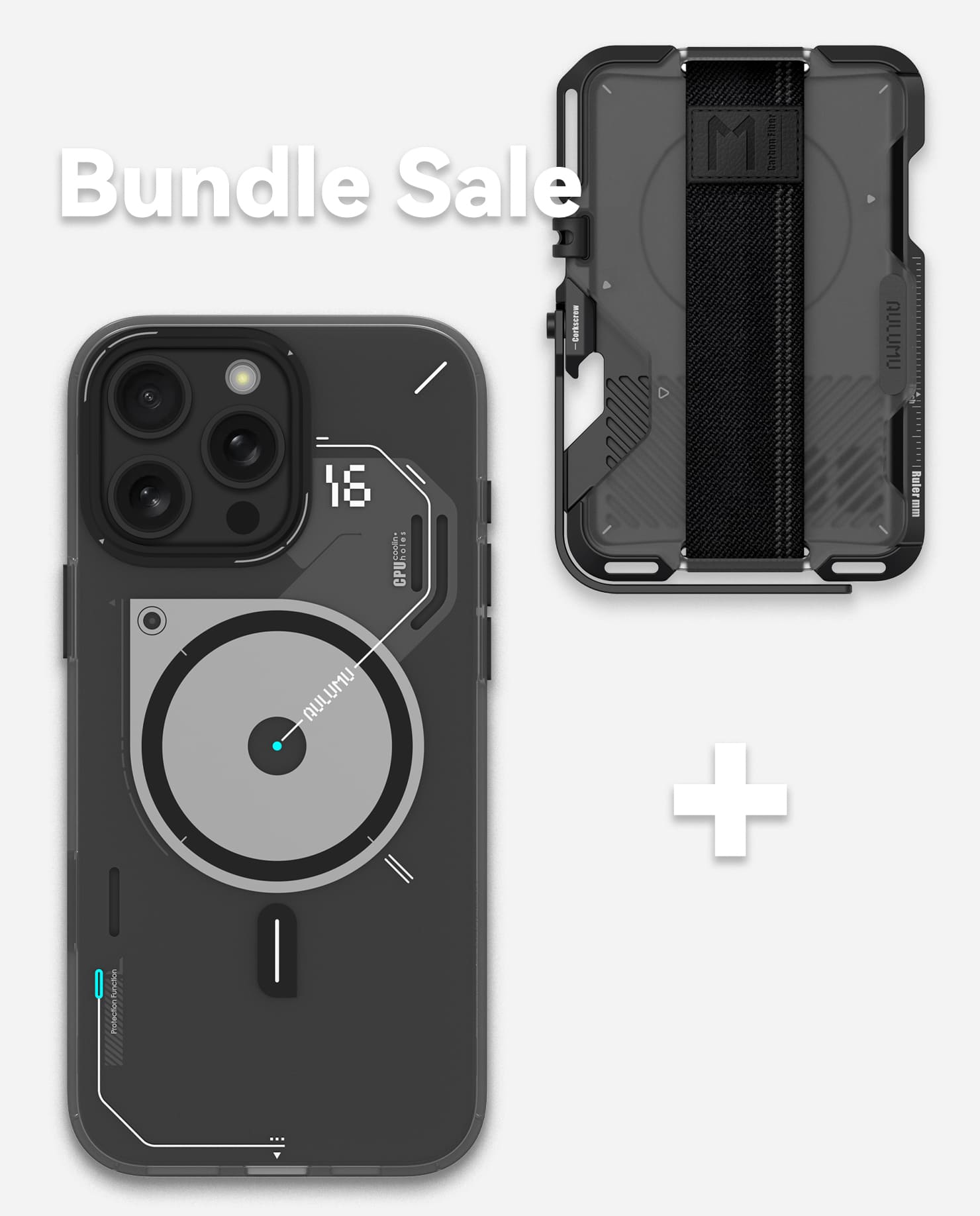 A16 Frosted Case & G03 Frosted Cover Wallet