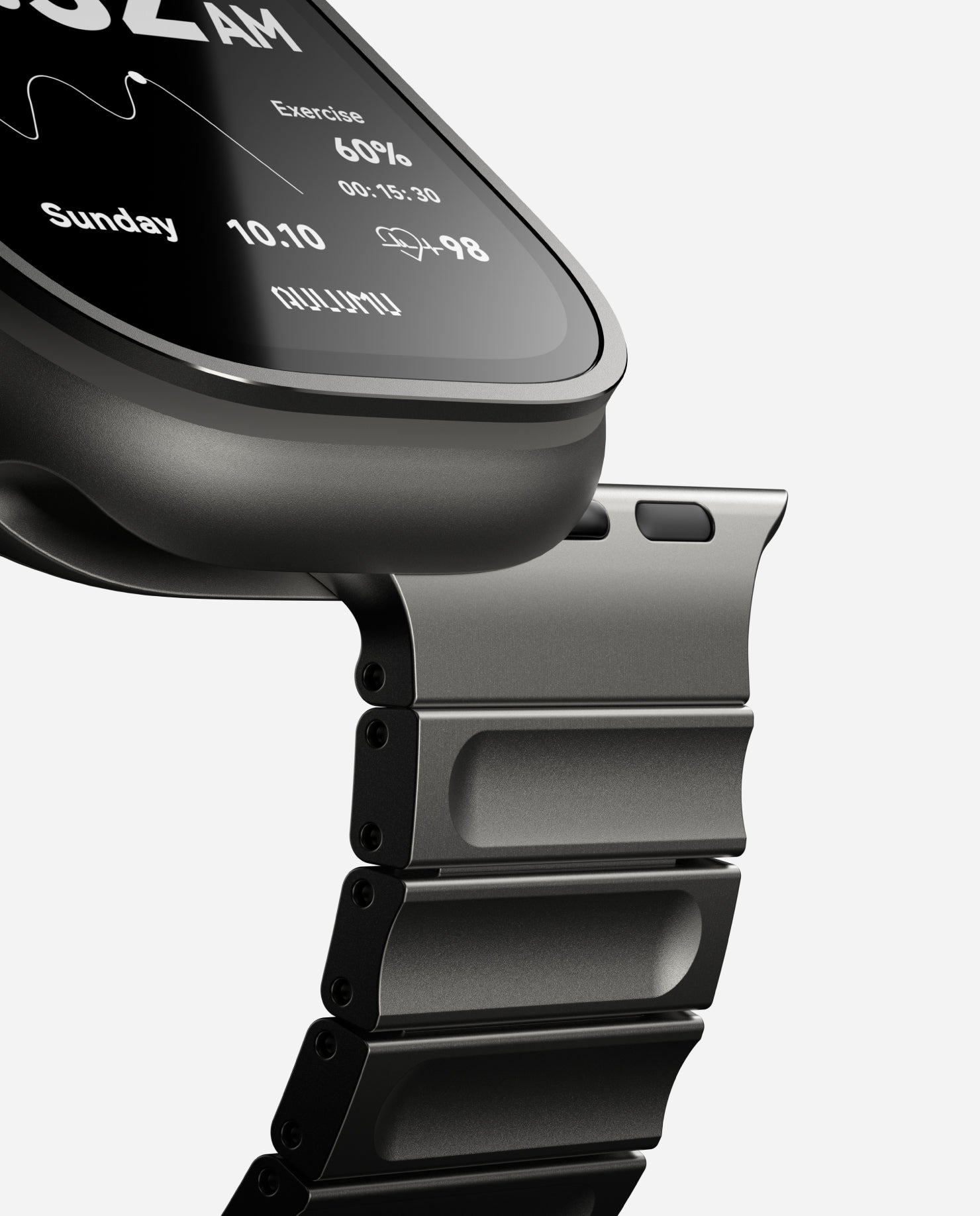 AULUMU C01 Hi-Per Titanium Alloy Watch Band for Apple Watch