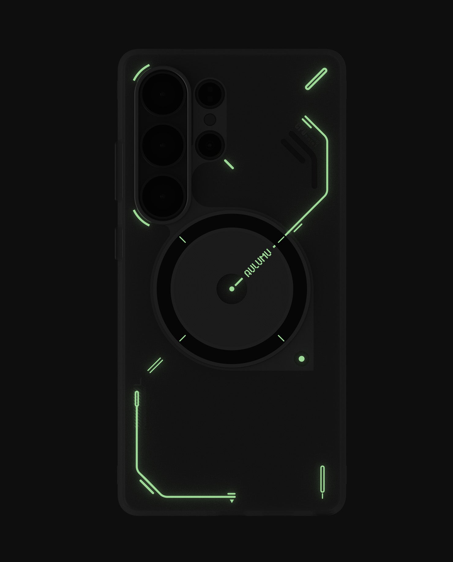 Glow-in-the-Dark case for Samsung Galaxy S25 Ultra