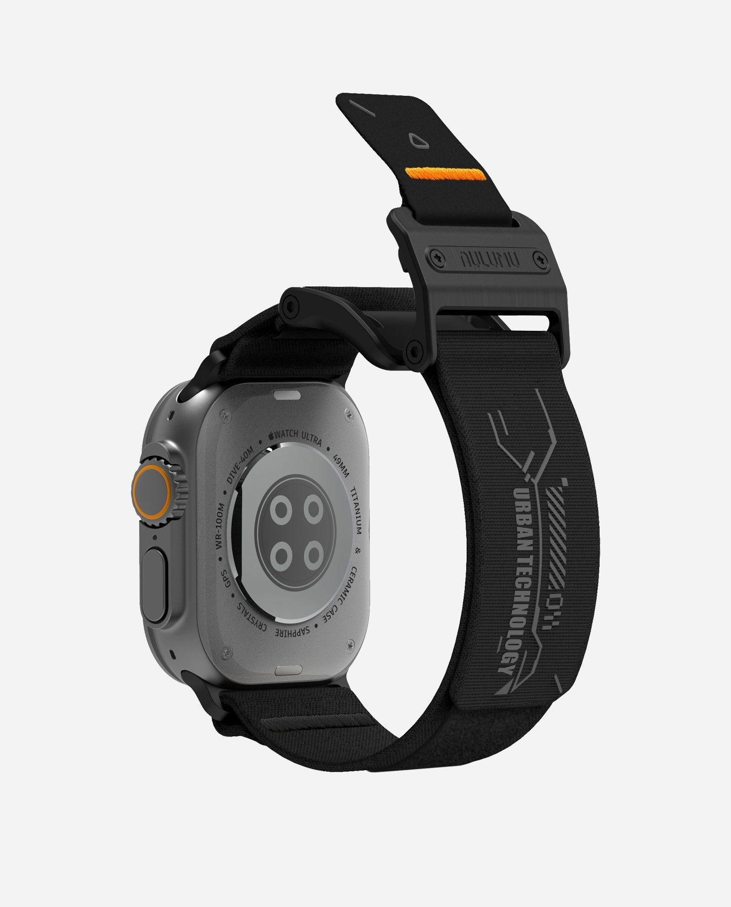 A11 Mag Buckle Slim Band for Apple Watch Series-aulumu