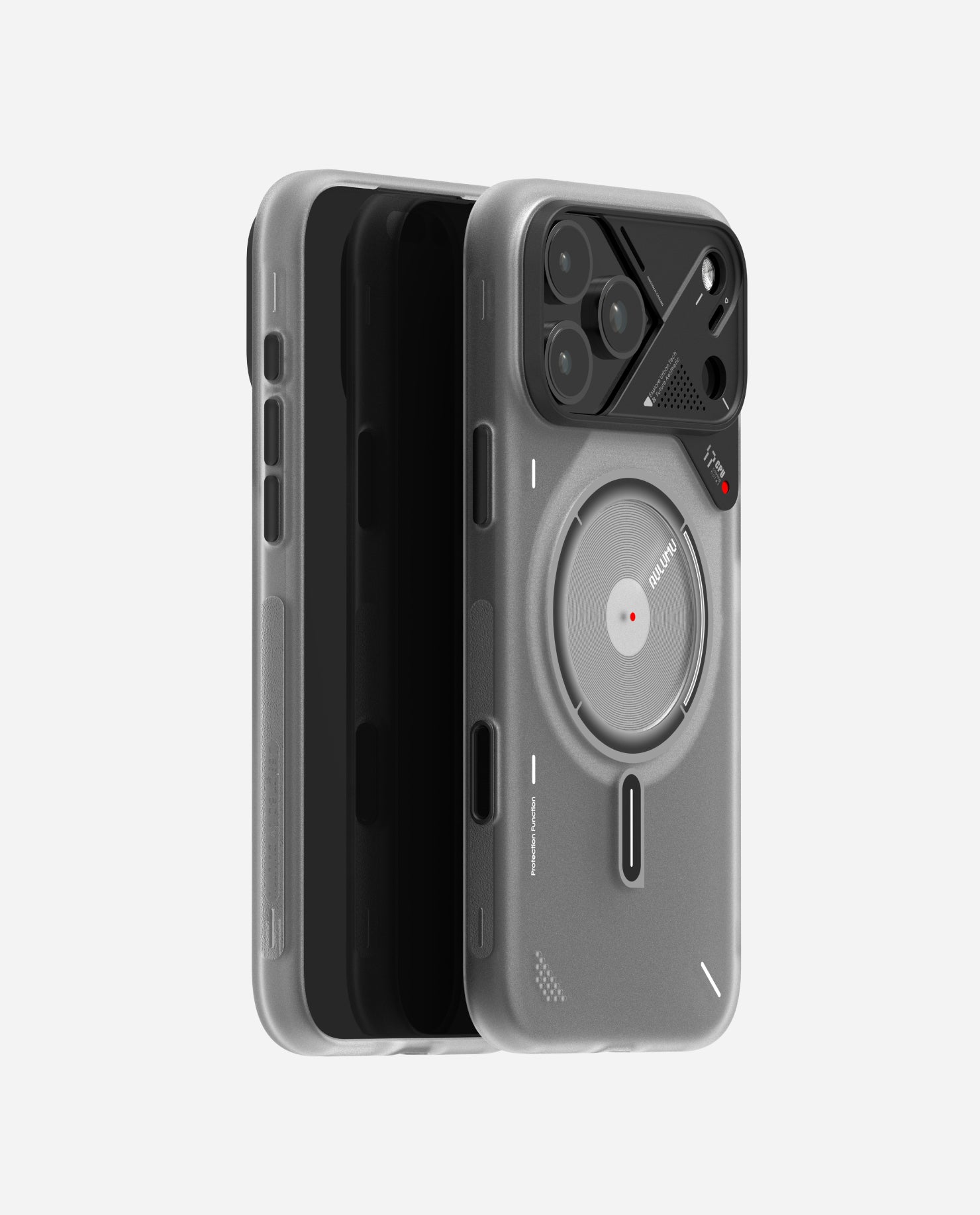 A17 Frosted Case for iPhone 17 Series | Subtle Glow-in-the -Dark | MagSafe