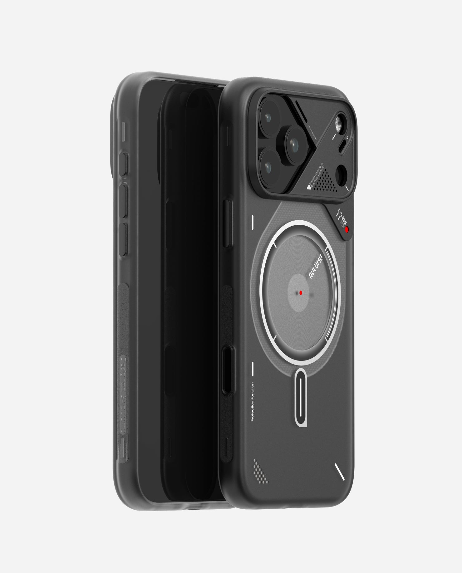 A17 Frosted Case for iPhone 17 Series | Subtle Glow-in-the -Dark | MagSafe