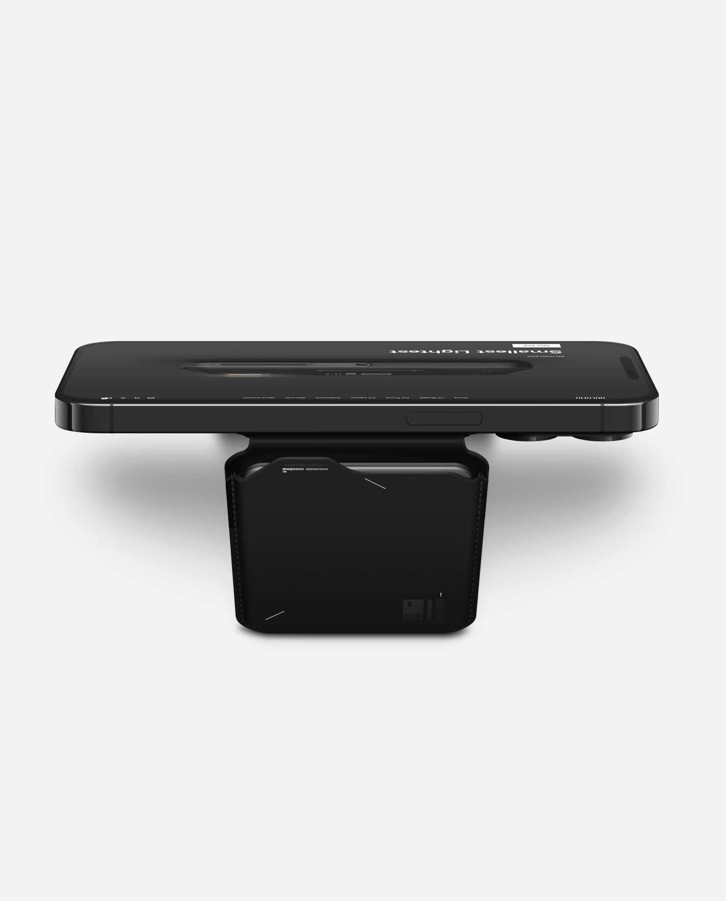 Bi-Fold, not only a wallet, but also a stand