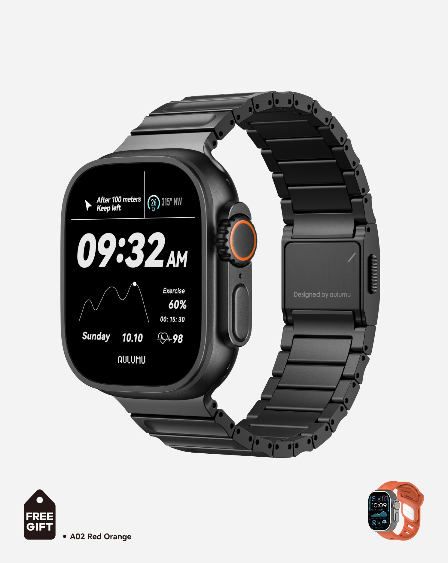 C01 Hi-Per Titanium Alloy Watch Band