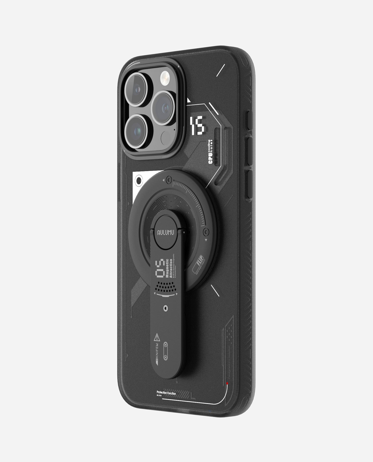 G05  4-in-1 Phone Kickstand with Box Opener | Black | MagSafe