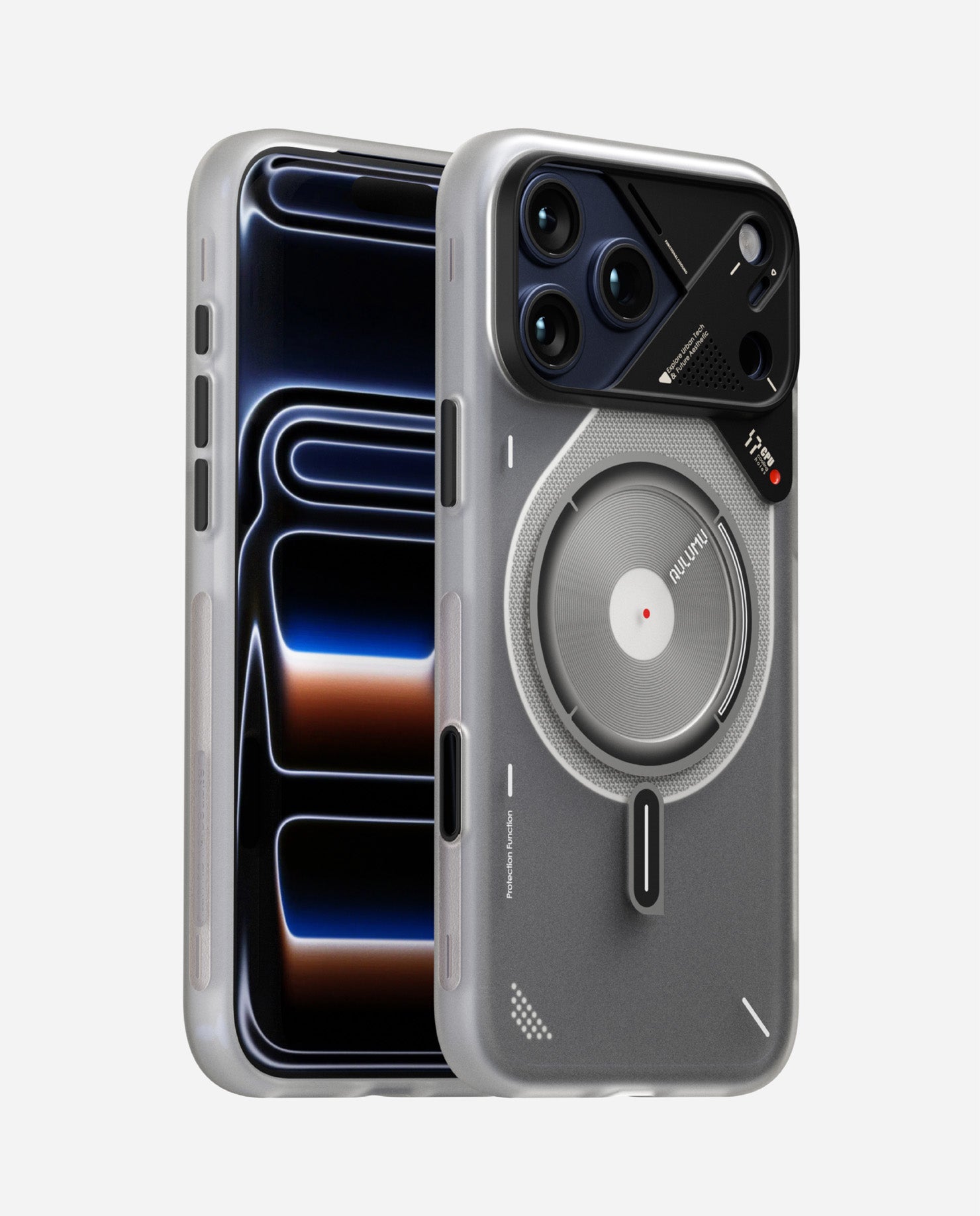 AULUMU A17 Frosted iPhone 17 Pro Series Case | MagSafe Glow