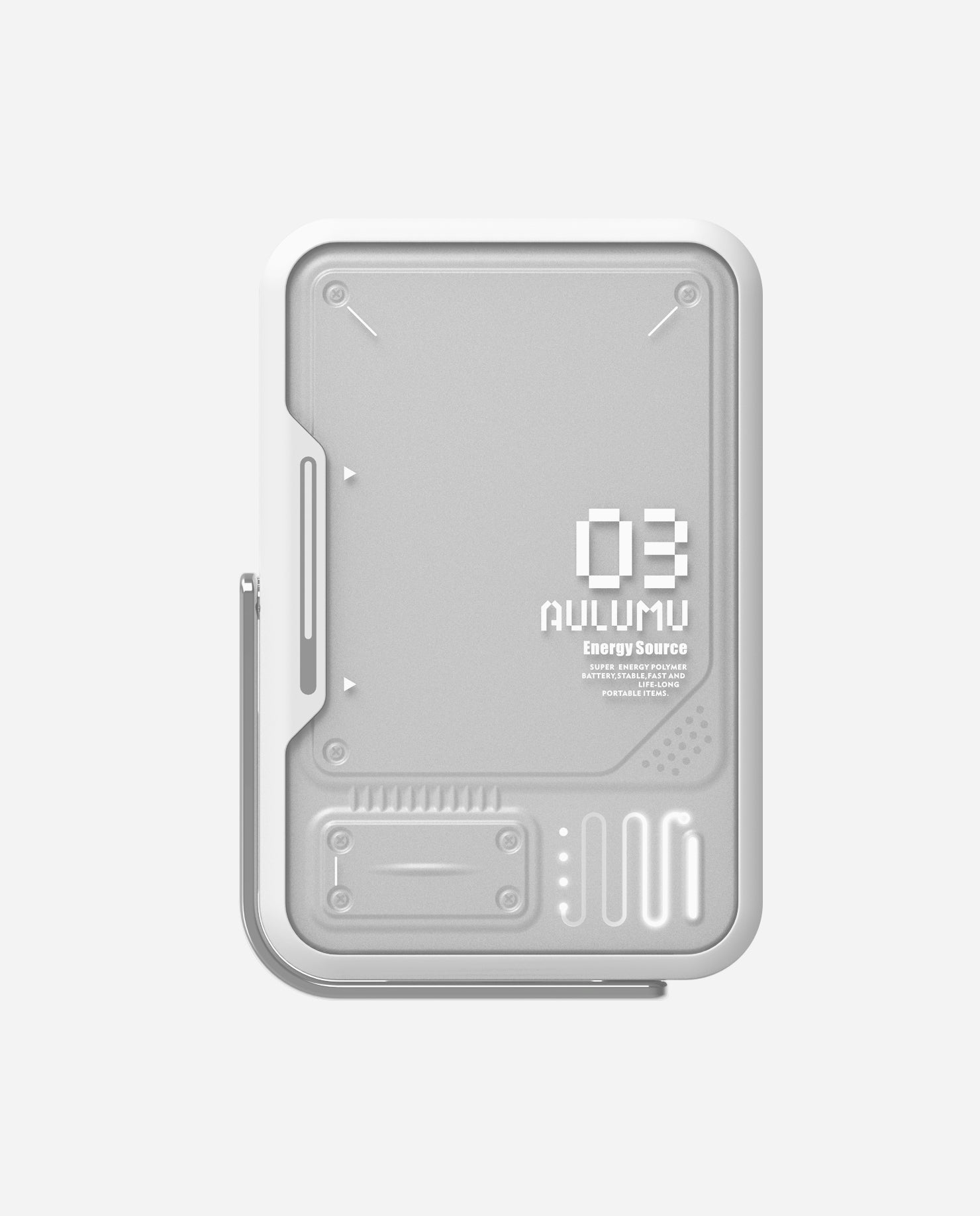 M03 Magnetic Wireless Battery Pack 3.5K | MagSafe | Silver